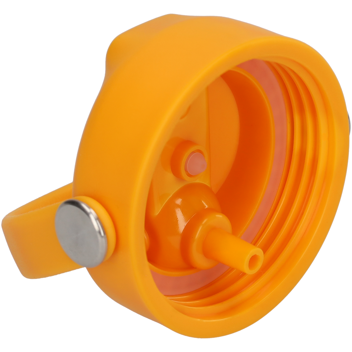 Thermos waterfles 1 liter - Isolerende Waterfles met Draaibare Drinktuit - Oranje - Orange
