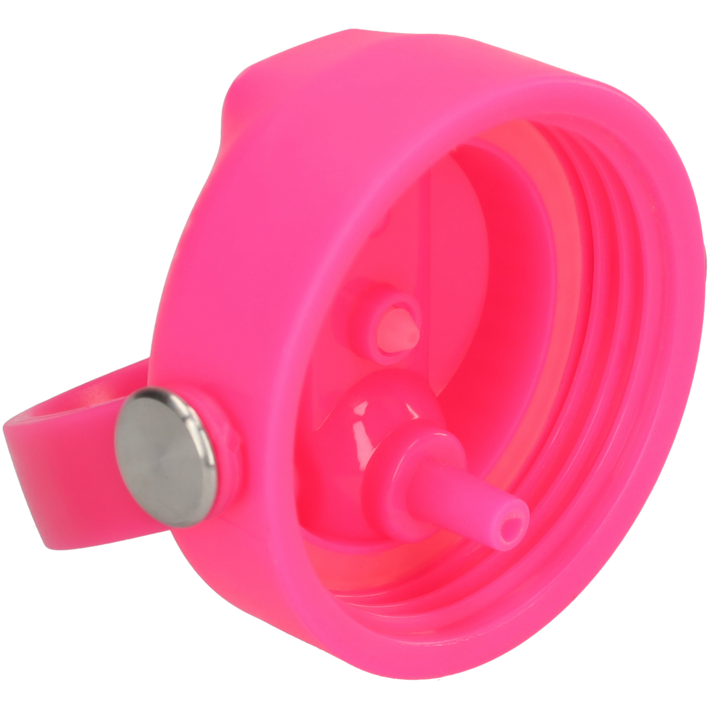 Thermos waterfles 1 liter - Isolerende Waterfles met Draaibare Drinktuit - Hot Pink