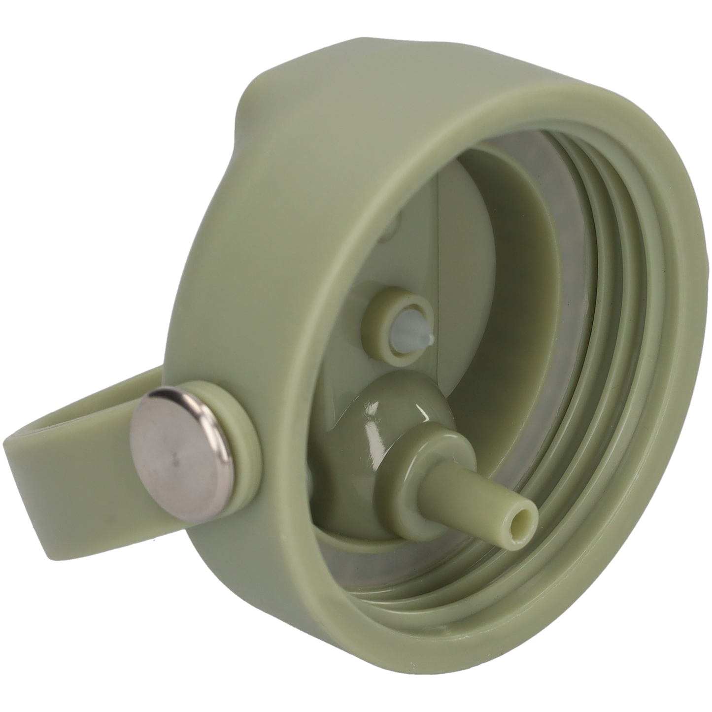 Thermos waterfles 1 liter - Isolerende Waterfles met Draaibare Drinktuit - Pea Green - Ert Groen