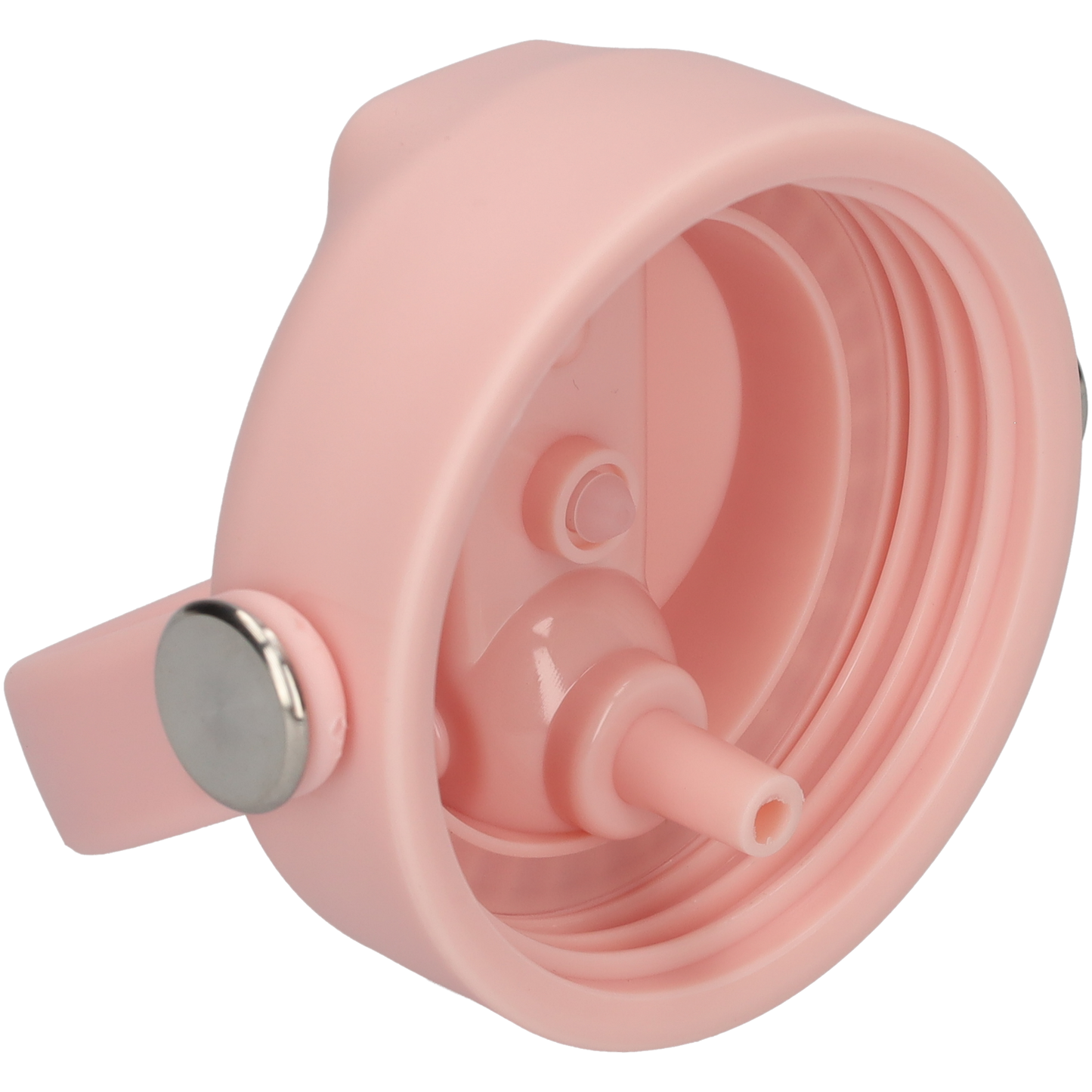 Thermos waterfles 1 liter - Isolerende Waterfles met Draaibare Drinktuit - Pink - 1 liter inhoud - Licht Roze