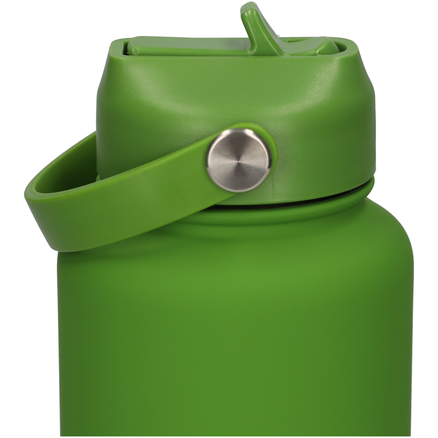 Thermos waterfles 1 liter - Isolerende Waterfles met Draaibare Drinktuit - Leaf green