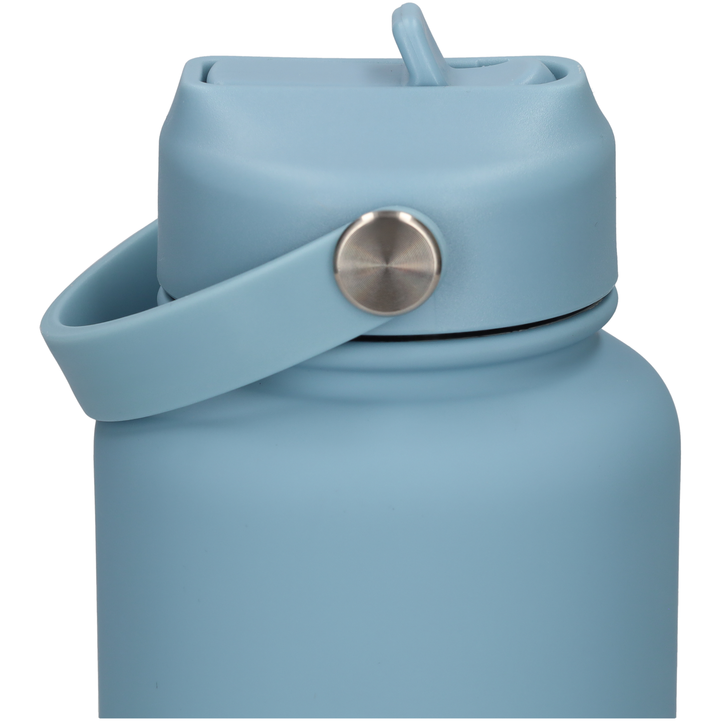 Thermos waterfles 1 liter - Isolerende Waterfles met Draaibare Drinktuit - Sky Blue