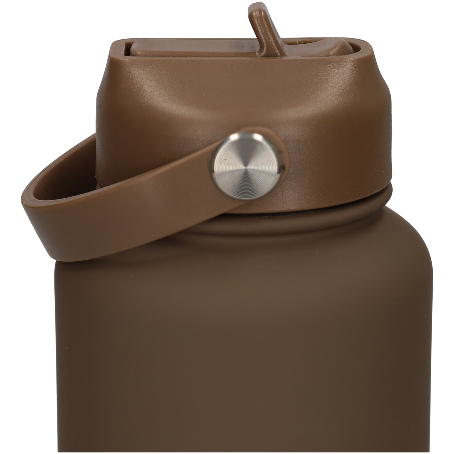 Thermos waterfles 1 liter - Isolerende Waterfles met Draaibare Drinktuit - Light Brown