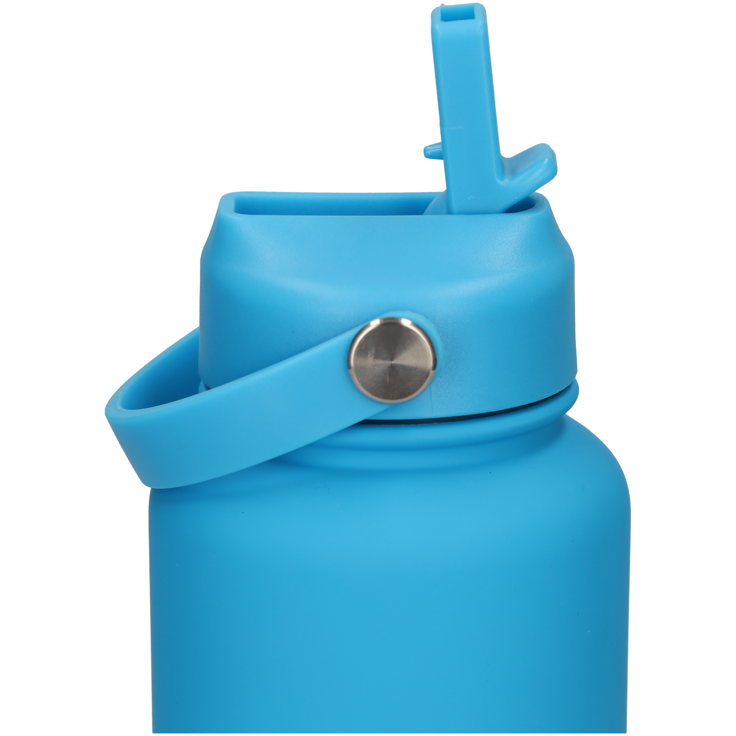 Thermos waterfles 1 liter - Isolerende Waterfles met Draaibare Drinktuit - Sea Blue - Zee Blauw