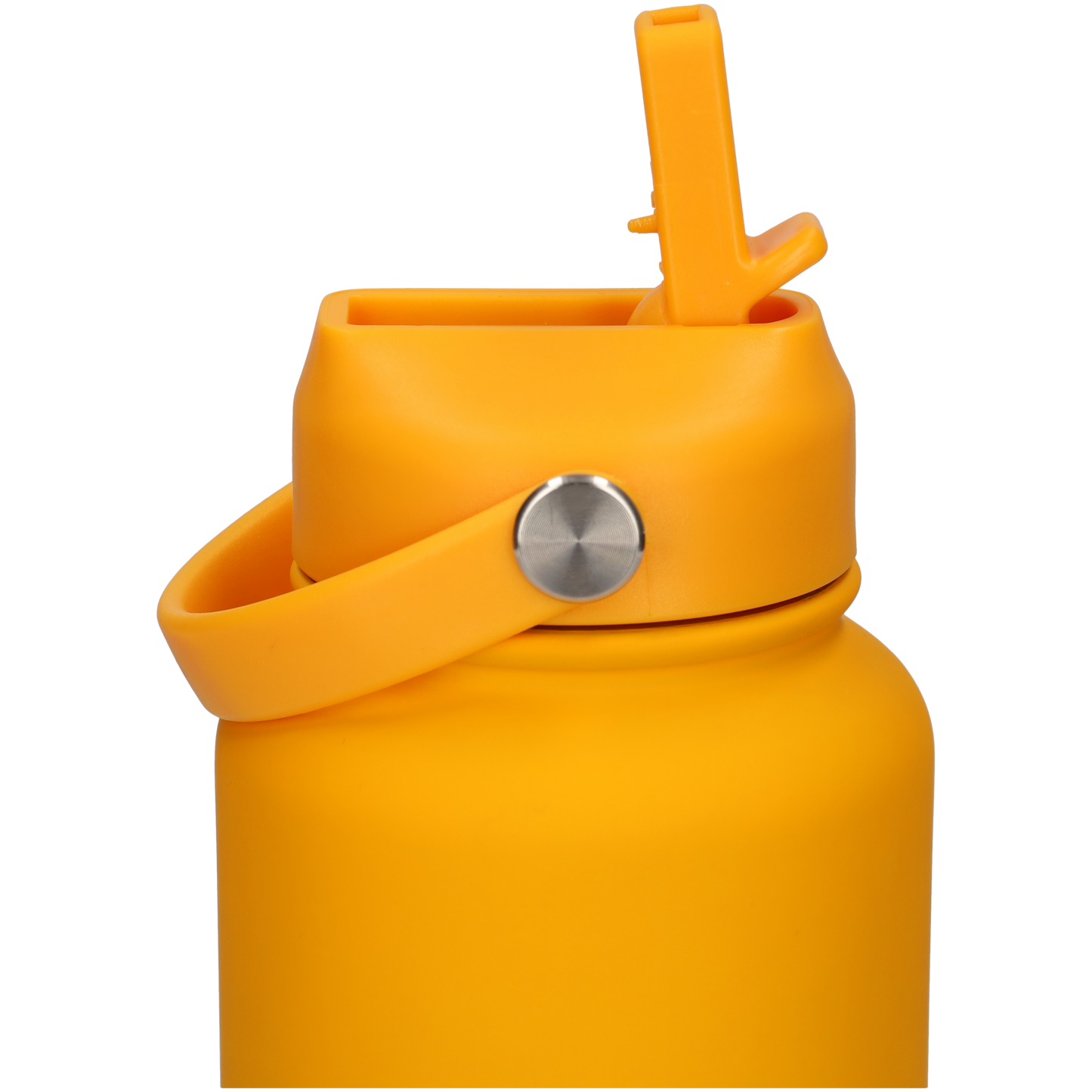 Thermos waterfles 1 liter - Isolerende Waterfles met Draaibare Drinktuit - Oranje - Orange