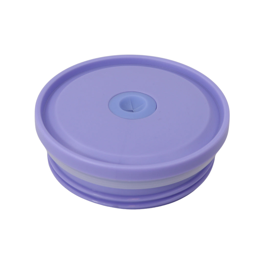 Thermosbeker met Rietje - Baby Blauw - Blauwe Beker to Go - 460ml
