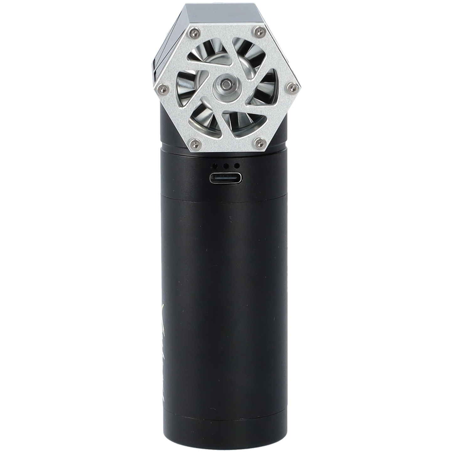 Turbo fan - Luchtpistool - 117g stuwkracht - Zwart en zilver