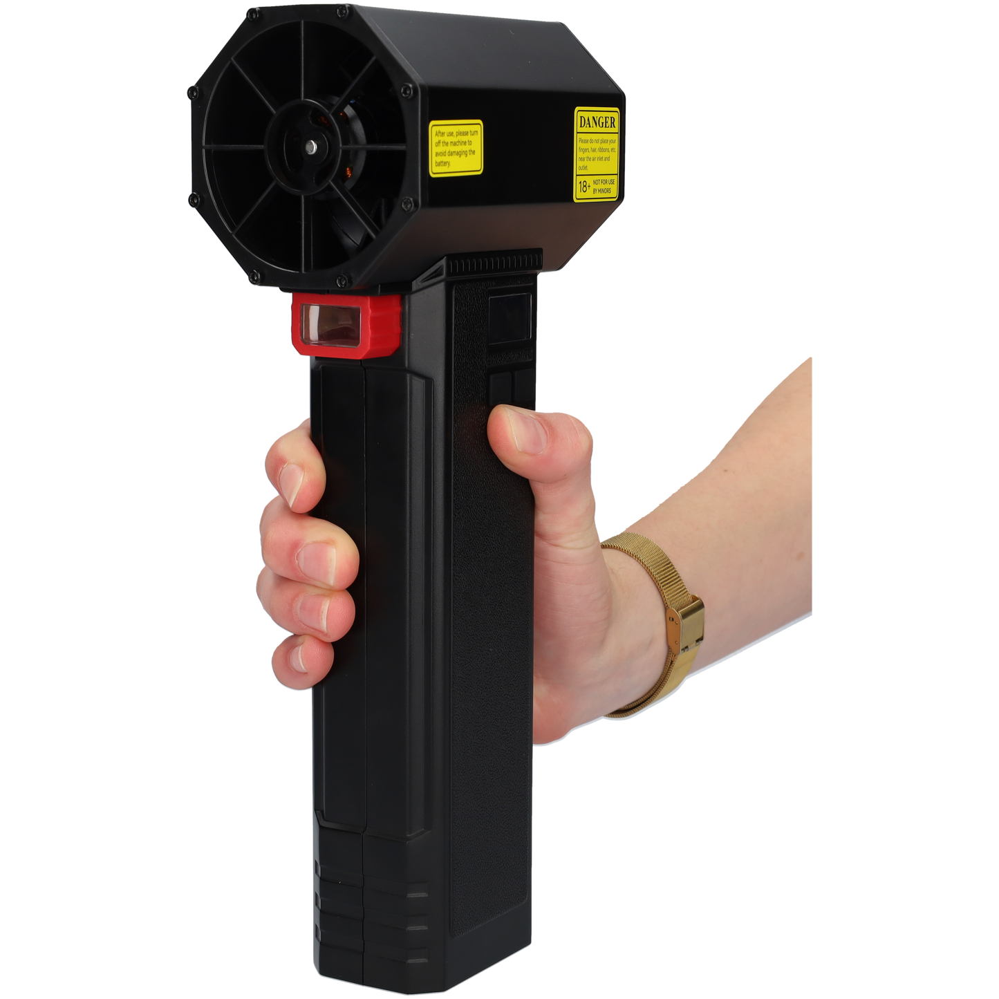 FBT1220 - Super sterke luchtblazer - Turbo fan - Luchtpistool, stofblazer, bladblazer - Zwart