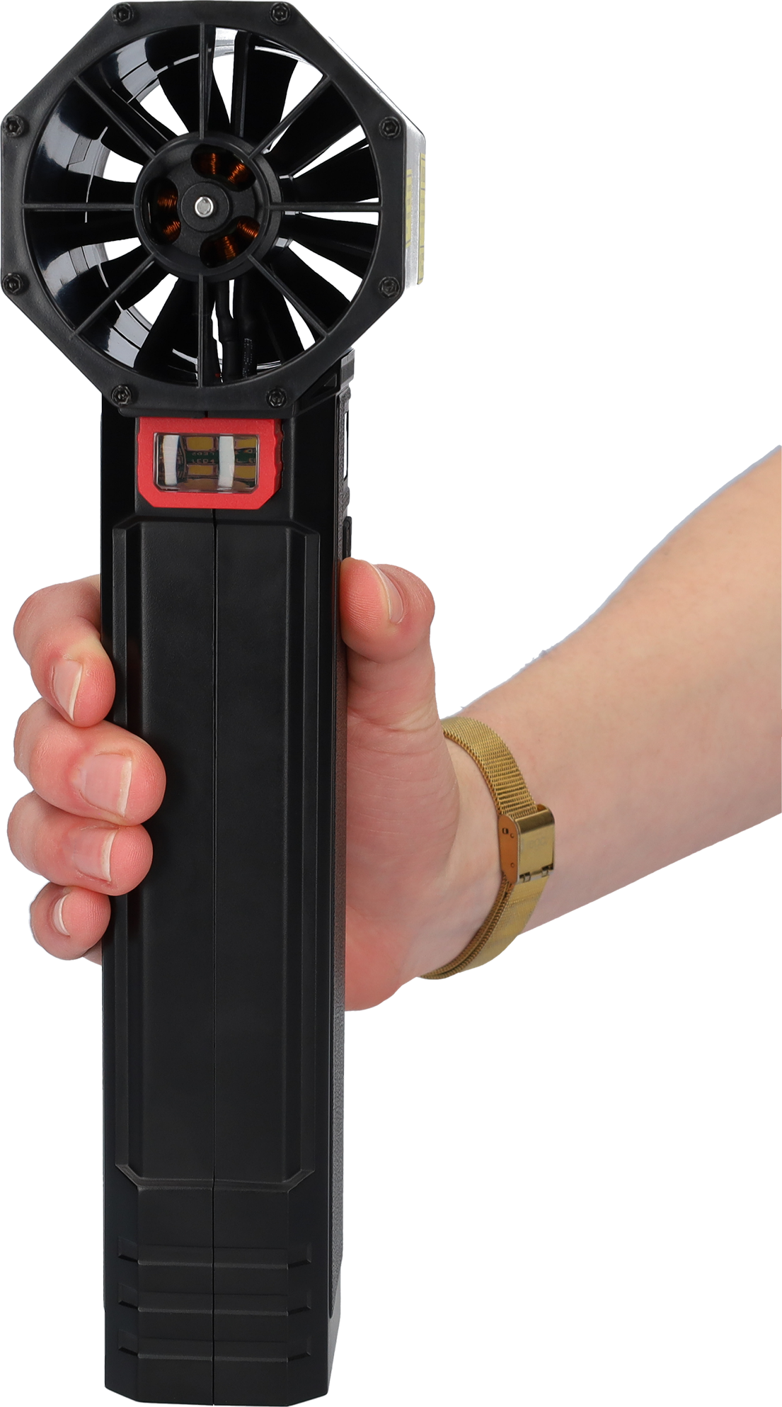 FBT1220 - Super sterke luchtblazer - Turbo fan - Luchtpistool, stofblazer, bladblazer - Zwart