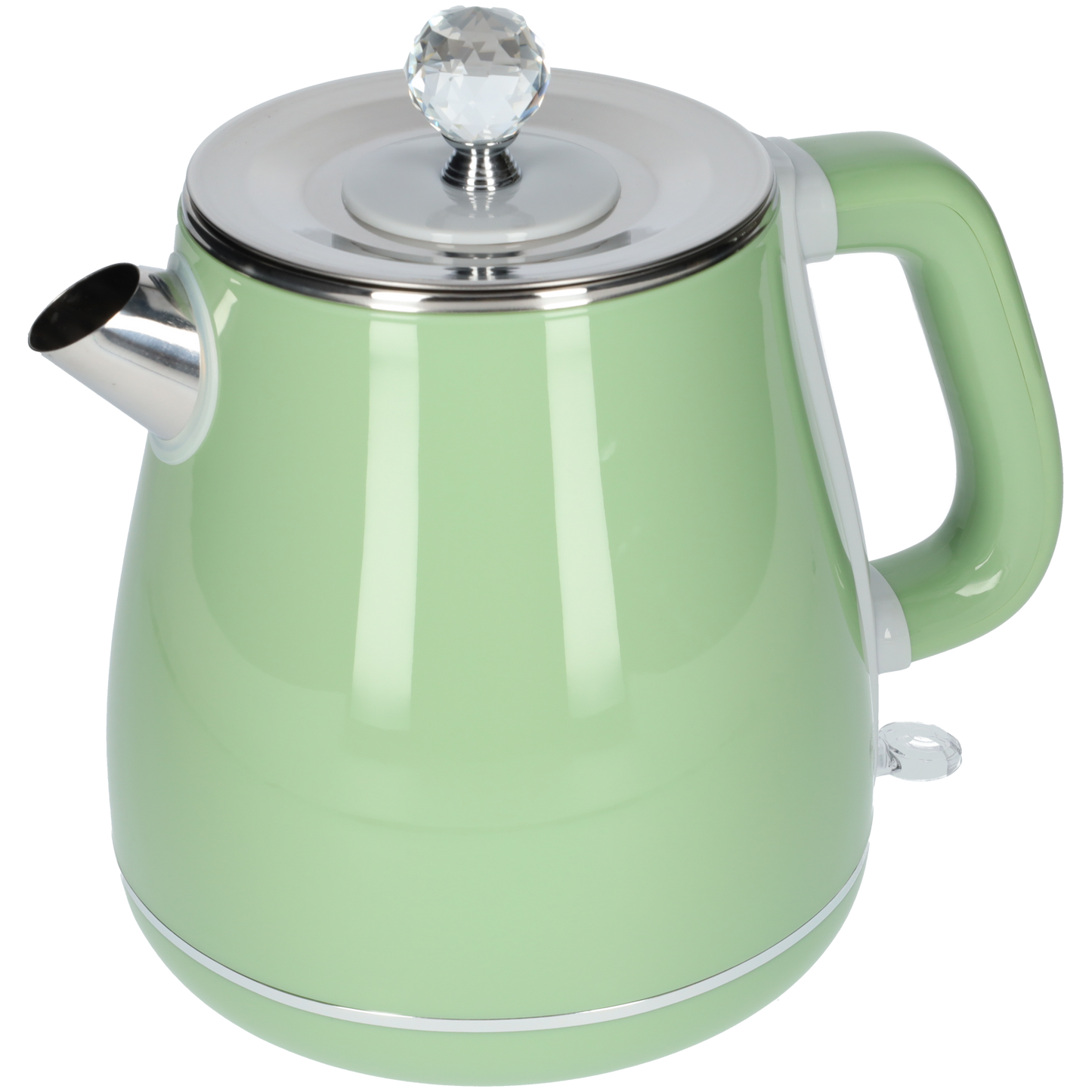 Licht groene RVS waterkoker - 1.8 liter - Licht groen