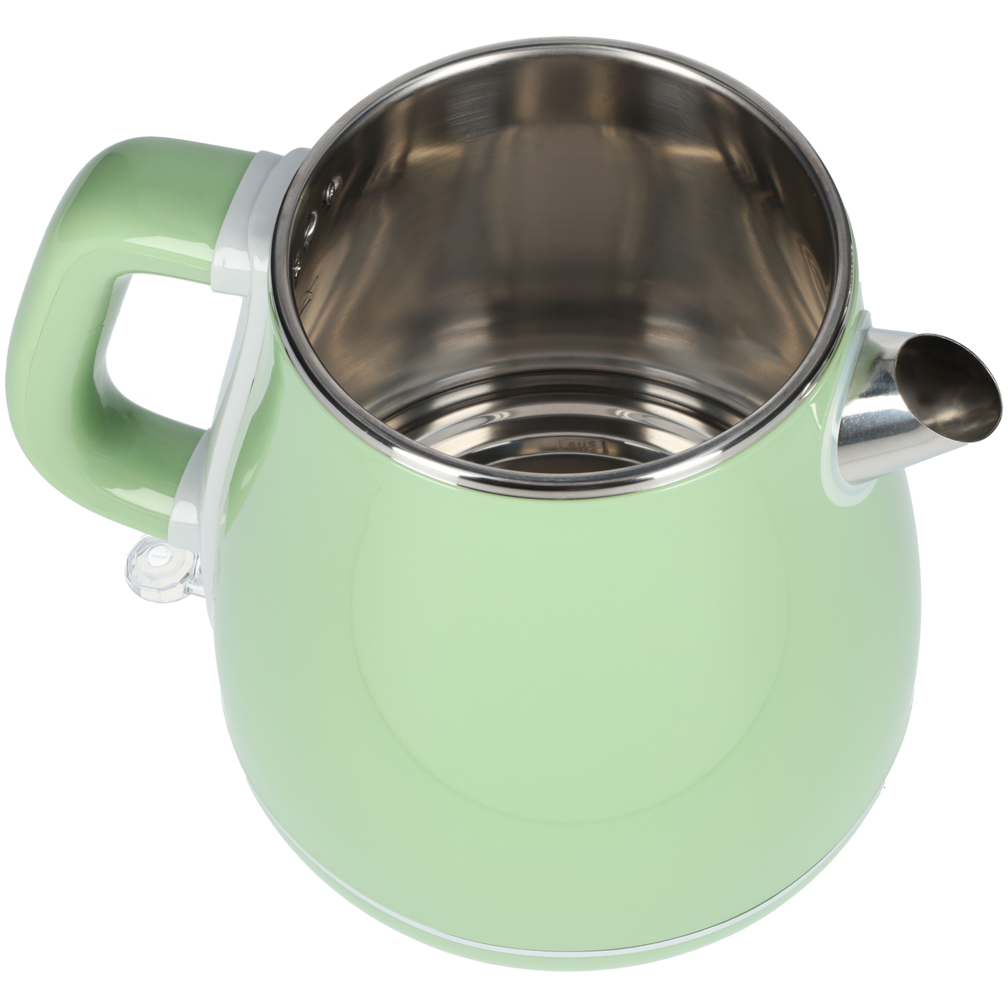 Licht groene RVS waterkoker - 1.8 liter - Licht groen