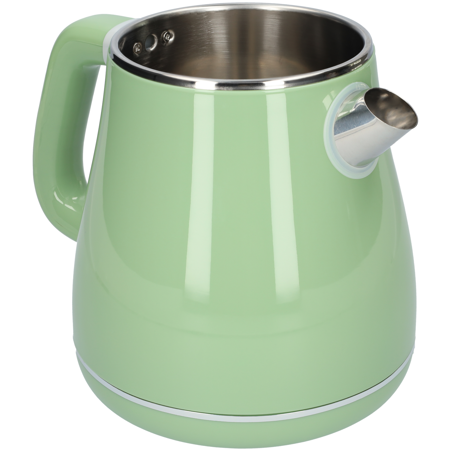 Licht groene RVS waterkoker - 1.8 liter - Licht groen