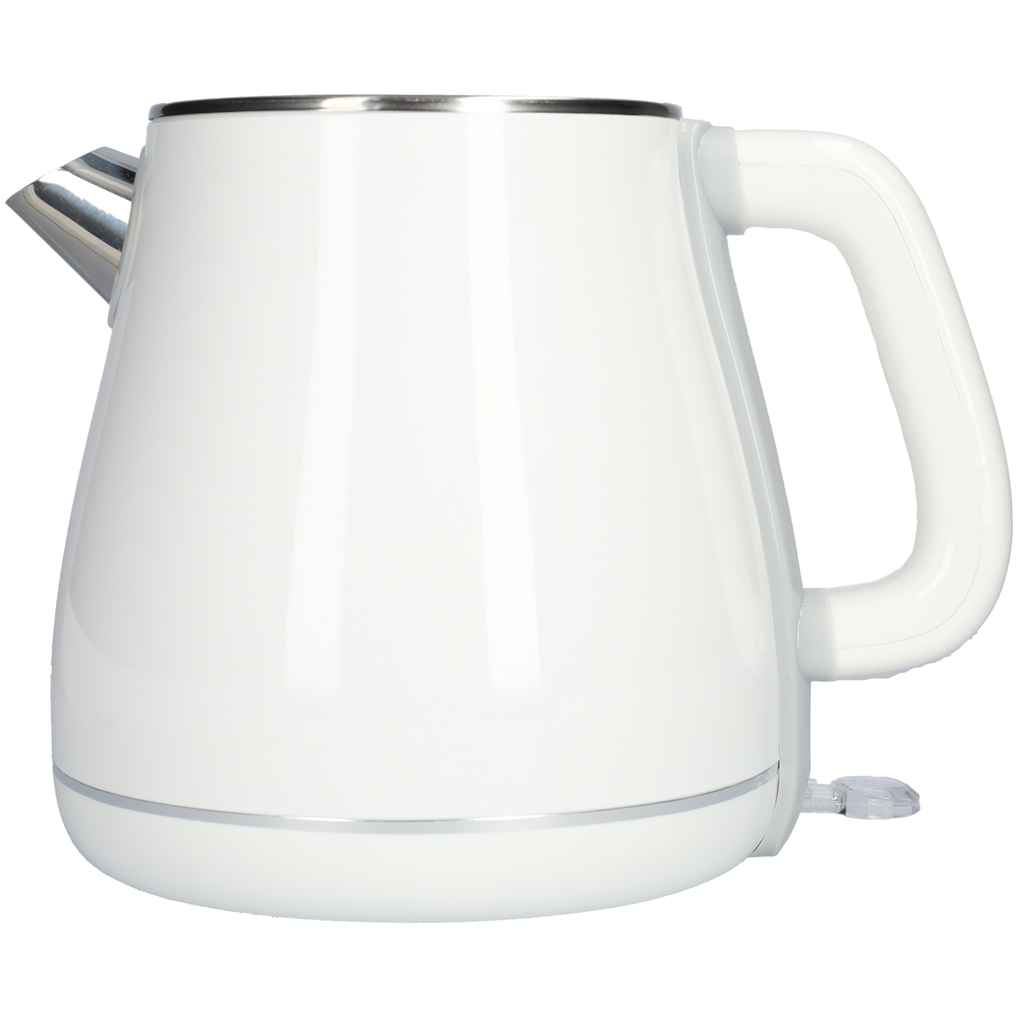 Witte RVS waterkoker - Dubbelwandig - 1.8 liter - Wit