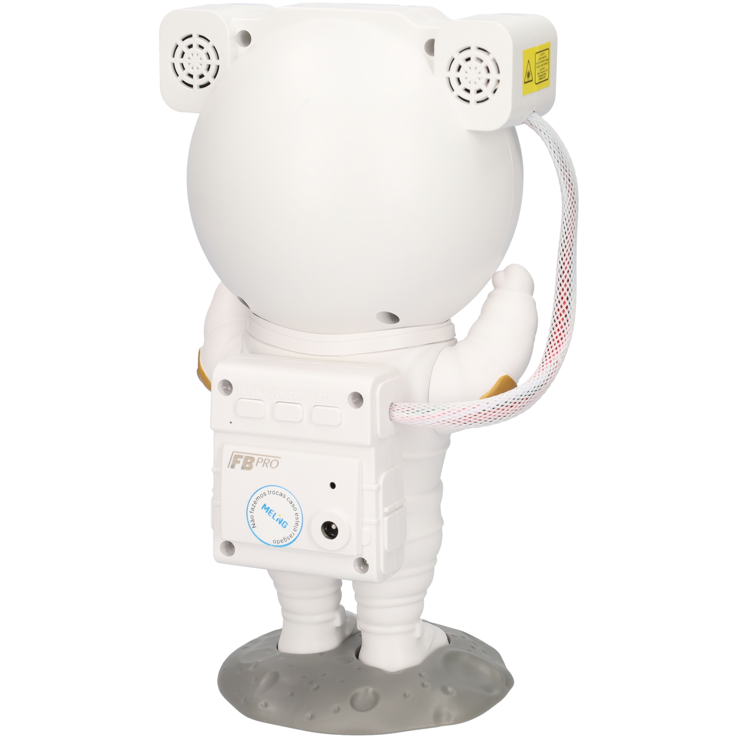 Sterren projector - Astronaut beamer - Beamer voor een mooie Sterrenhemel - Krachtige LED lamp - Verstelbaar - Compact formaat - Wit