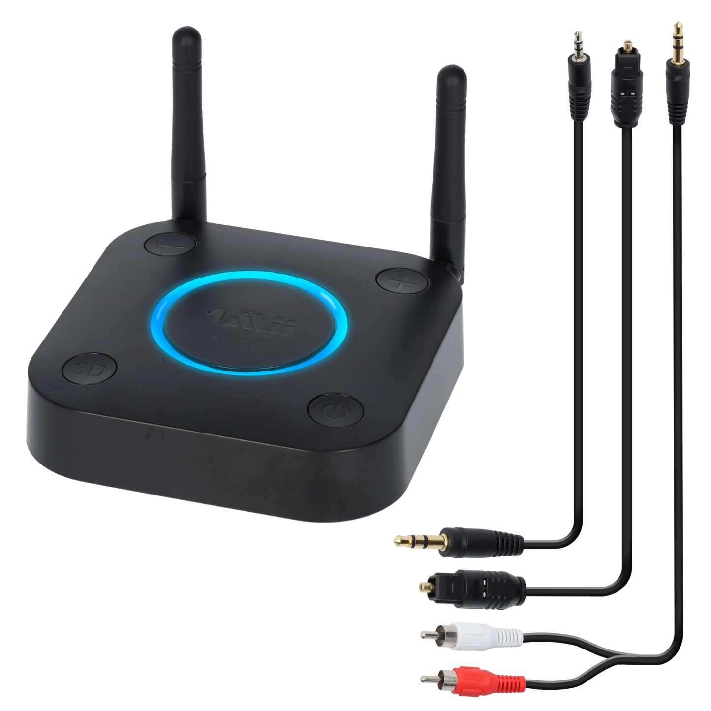Bluetooth Transmitter ontvanger draadloos - Audio adapter - zwart