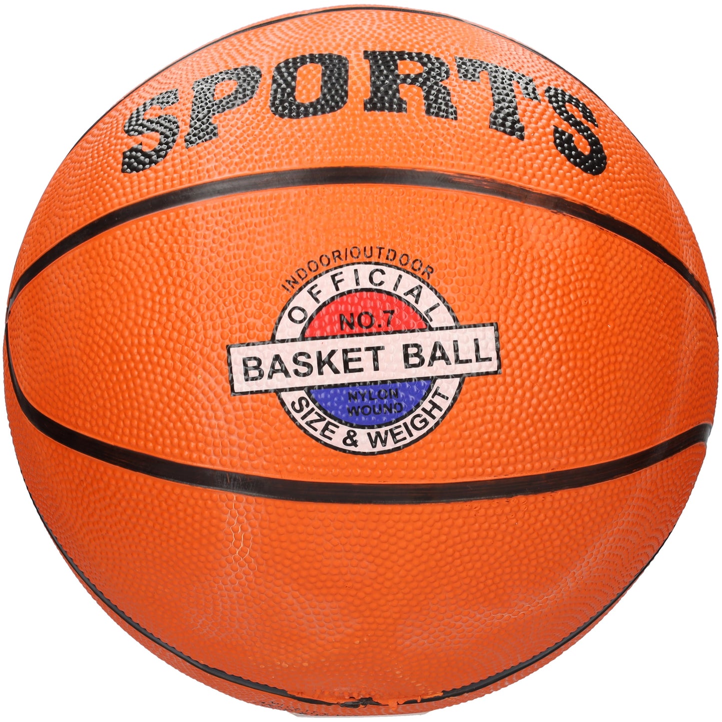 Basketbal - Officiële no. 7 basketball - Bal voor sport - Oranje bal
