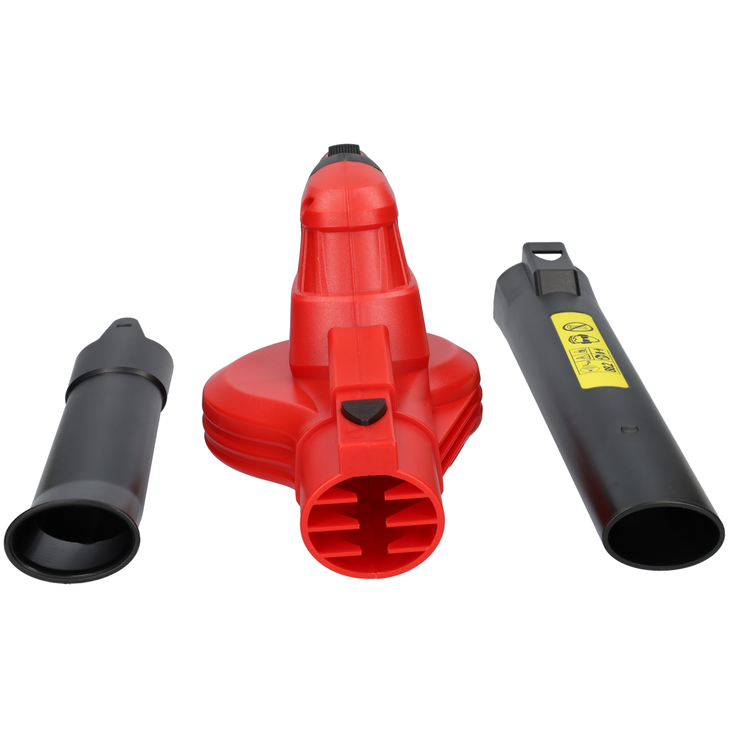 FBB250 - Bladblazer met accu - Met oplader - Maximale luchtdruk van 250 gram - Met accu - Draadloos - Met handvat - Rood