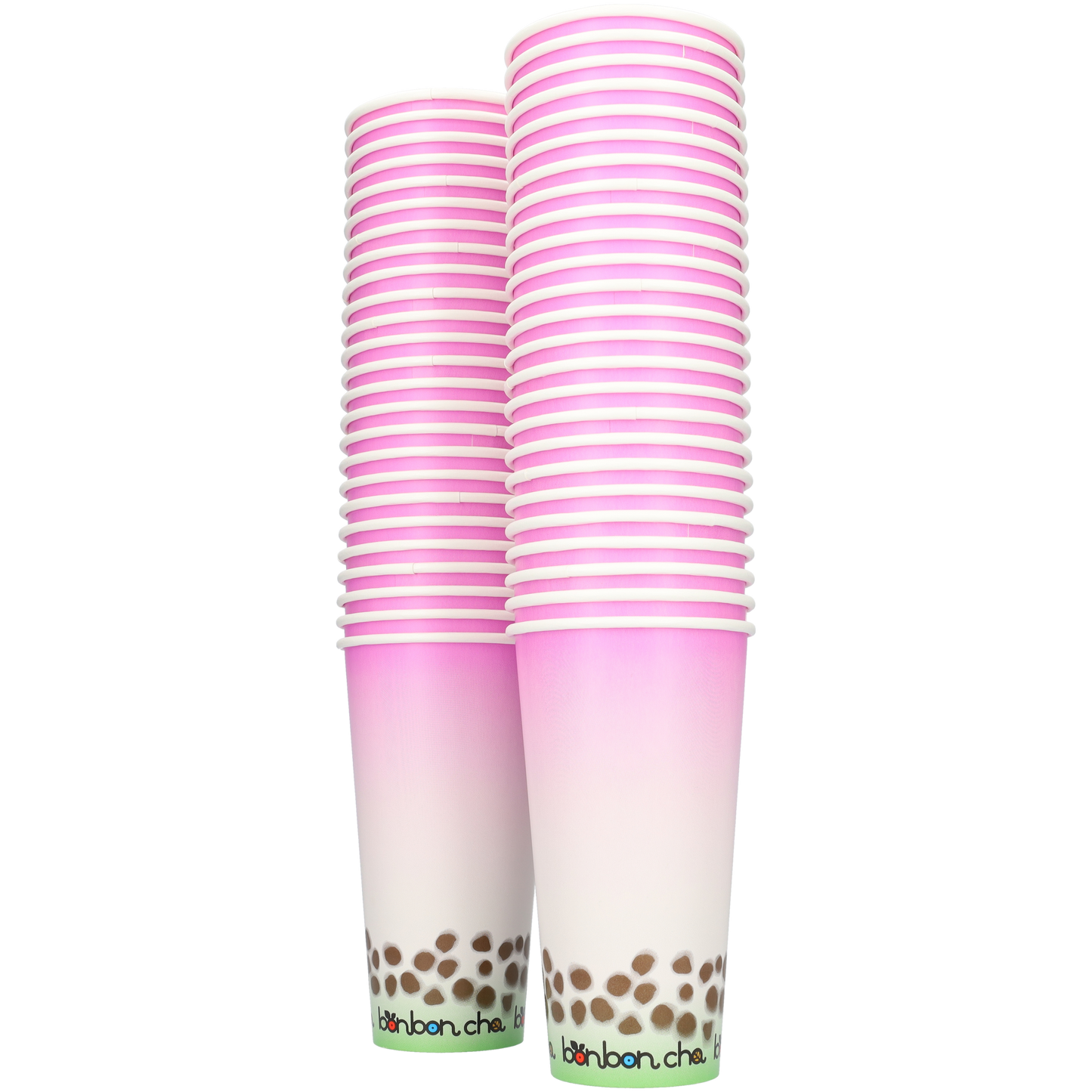 Bekers karton - Kartonnen mega bekers - Set van 50 bekers 600 ml