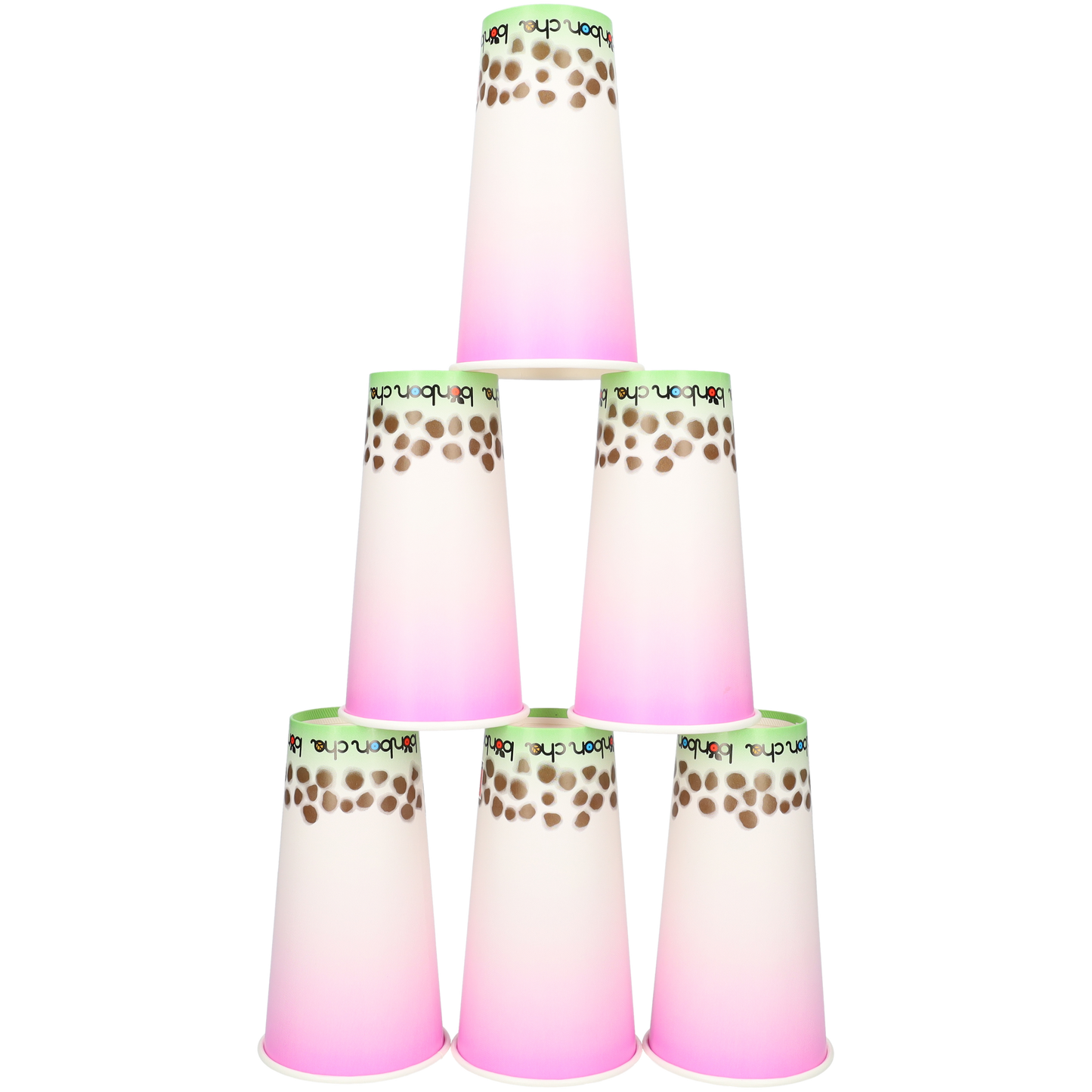 Bekers karton - Kartonnen mega bekers - Set van 50 bekers 600 ml