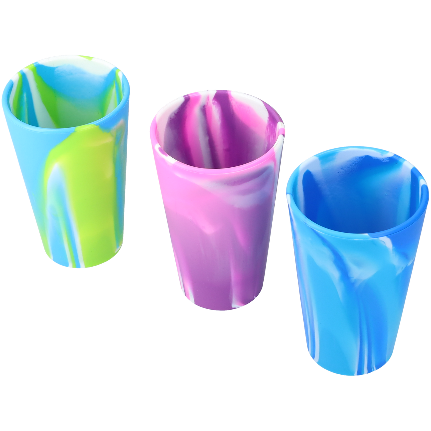 Bekers voor kinderen - Drinkbekers, kinderbekers - Siliconen glazen, buigbare bekers - 400 ml