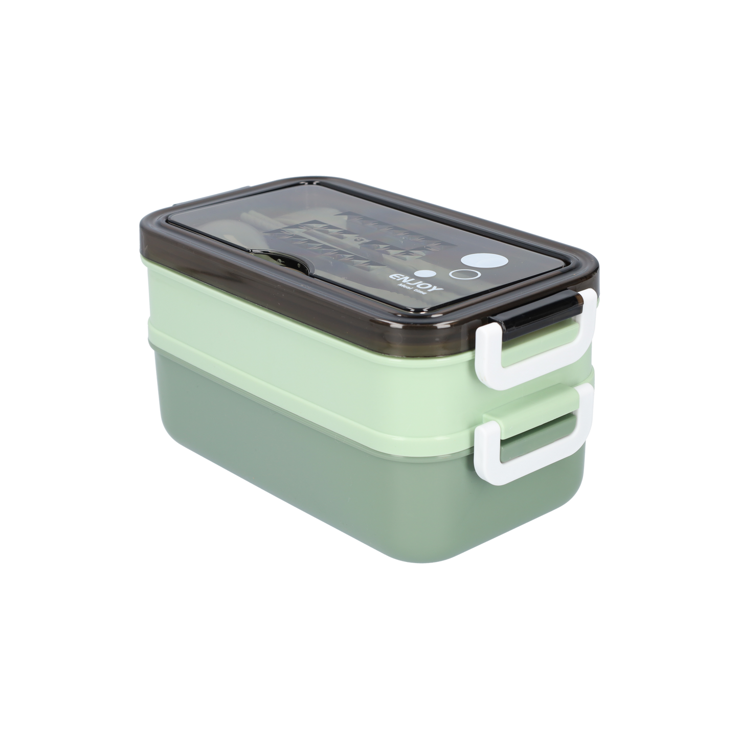 Lunchbox met soepkom Groen - Luxe bentobox - luchtdicht en lekvrij - BPA vrij!