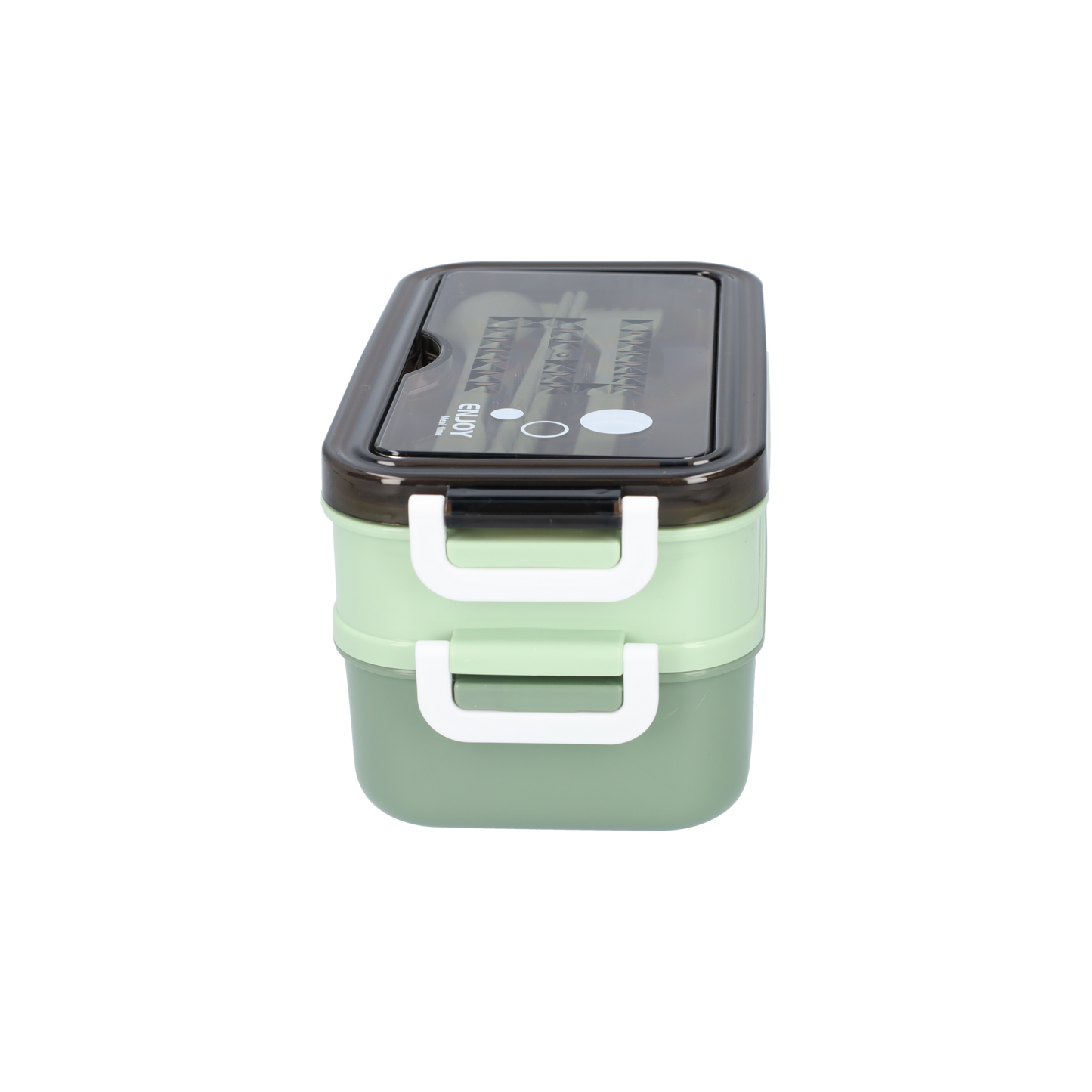 Lunchbox met soepkom Groen - Luxe bentobox - luchtdicht en lekvrij - BPA vrij!