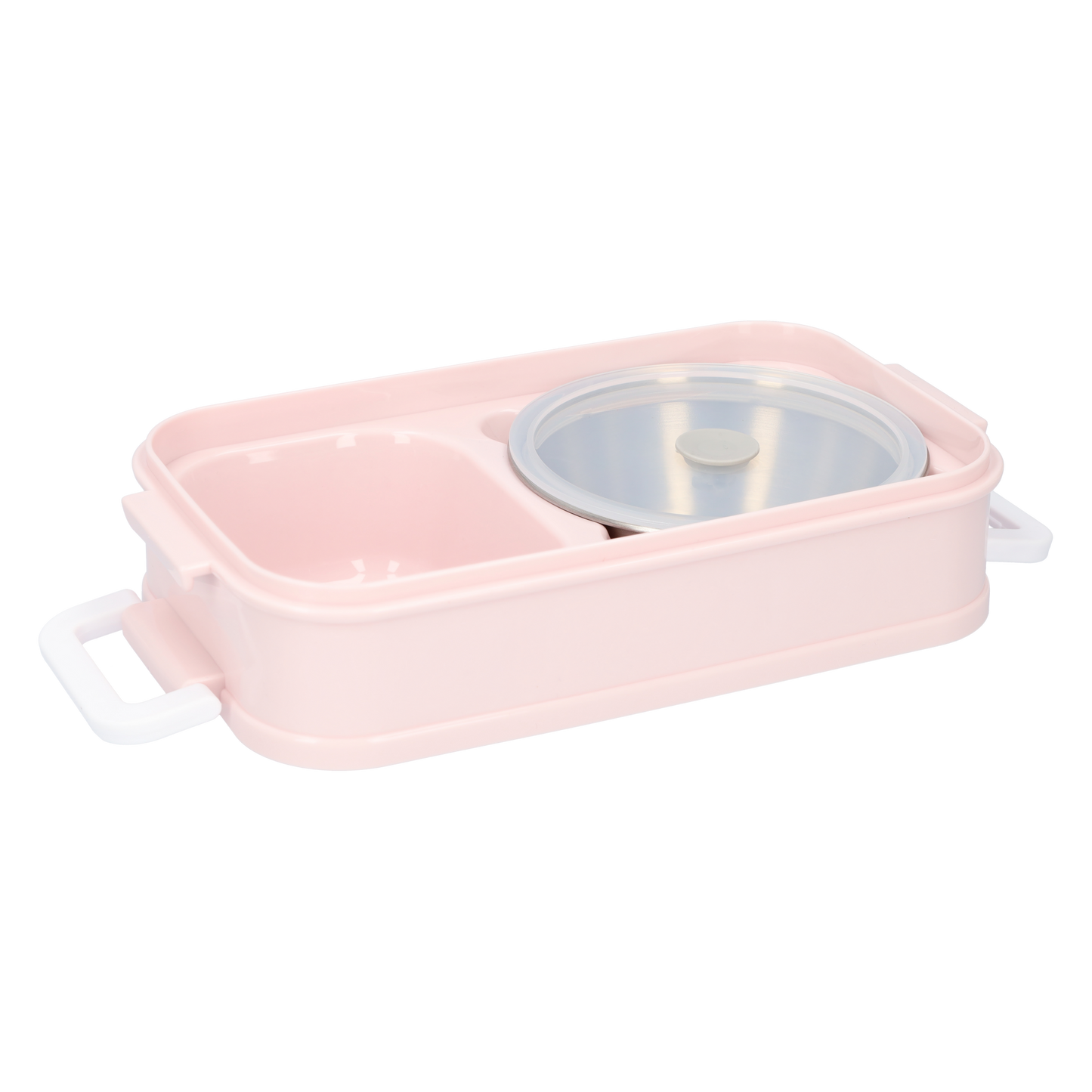 Lunchbox met soepkom Roze - Luxe bentobox - luchtdicht en lekvrij - BPA vrij!