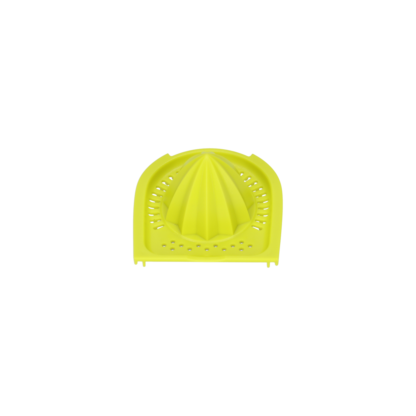 2-in-1 Citruspers en Rasp - Rasp met Opvangbak - Handmatige Citroenpers - Groen - Grijs