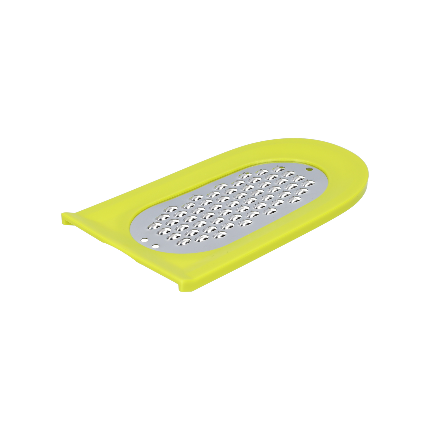 2-in-1 Citruspers en Rasp - Rasp met Opvangbak - Handmatige Citroenpers - Groen - Grijs