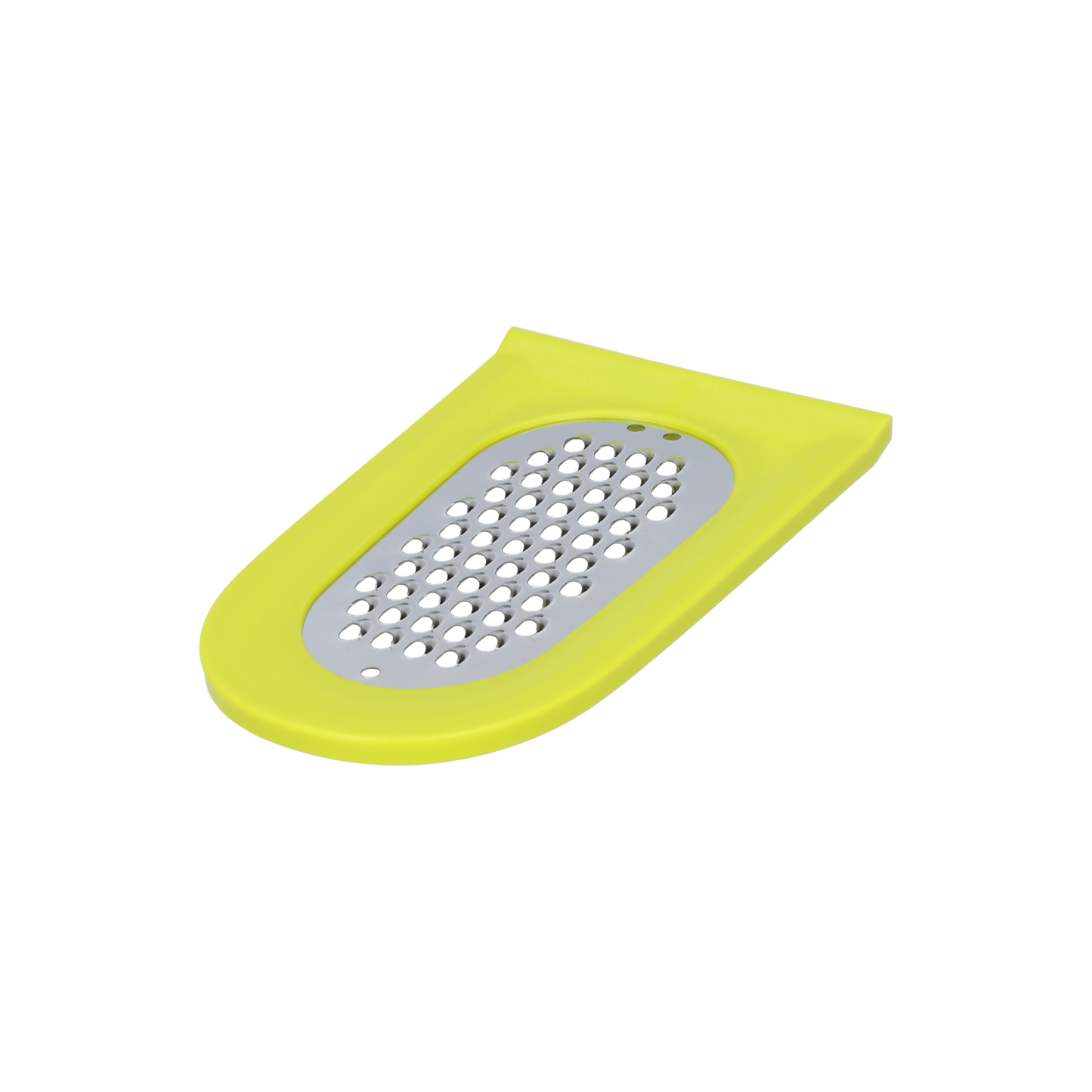 2-in-1 Citruspers en Rasp - Rasp met Opvangbak - Handmatige Citroenpers - Groen - Grijs