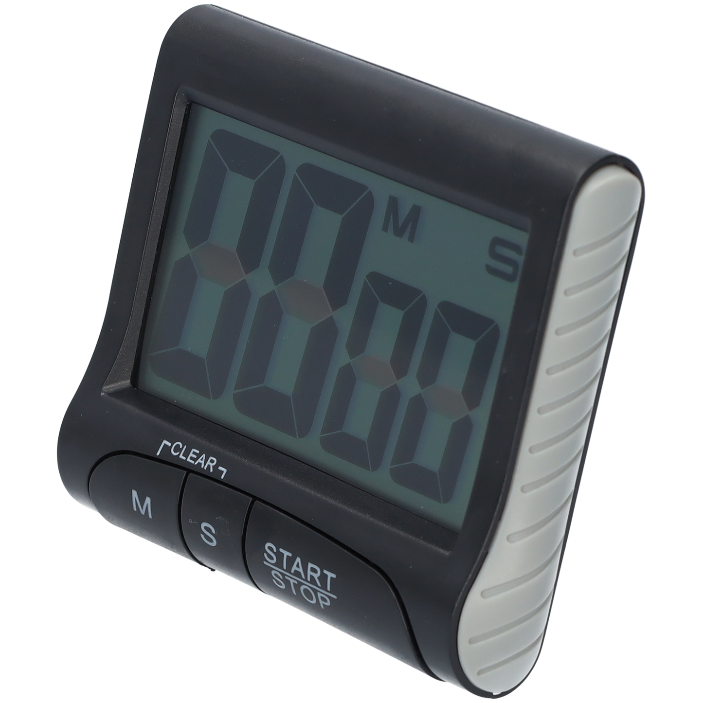 Time timer - Kookwekker - Digitale timer - Met alarm - Zwart