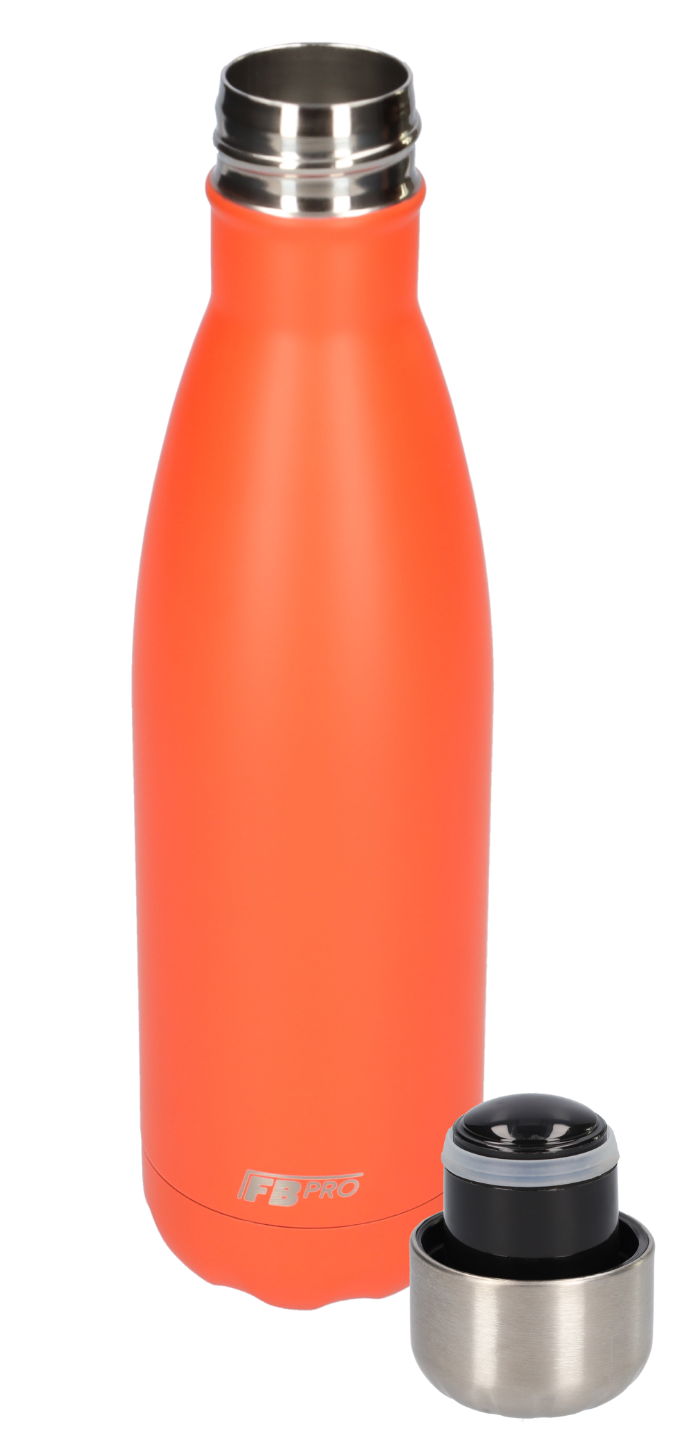 FBFS3, Thermosfles, Drinkfles, Waterfles - Dubbelwandig - 500ml - Spicy Red - Mat Rood