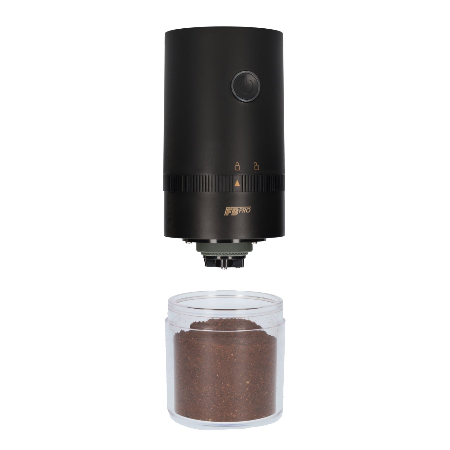 Zwarte elektrische koffiemolen - Kruidenmolen - Coffee grinder - 13 Watt - Zwart