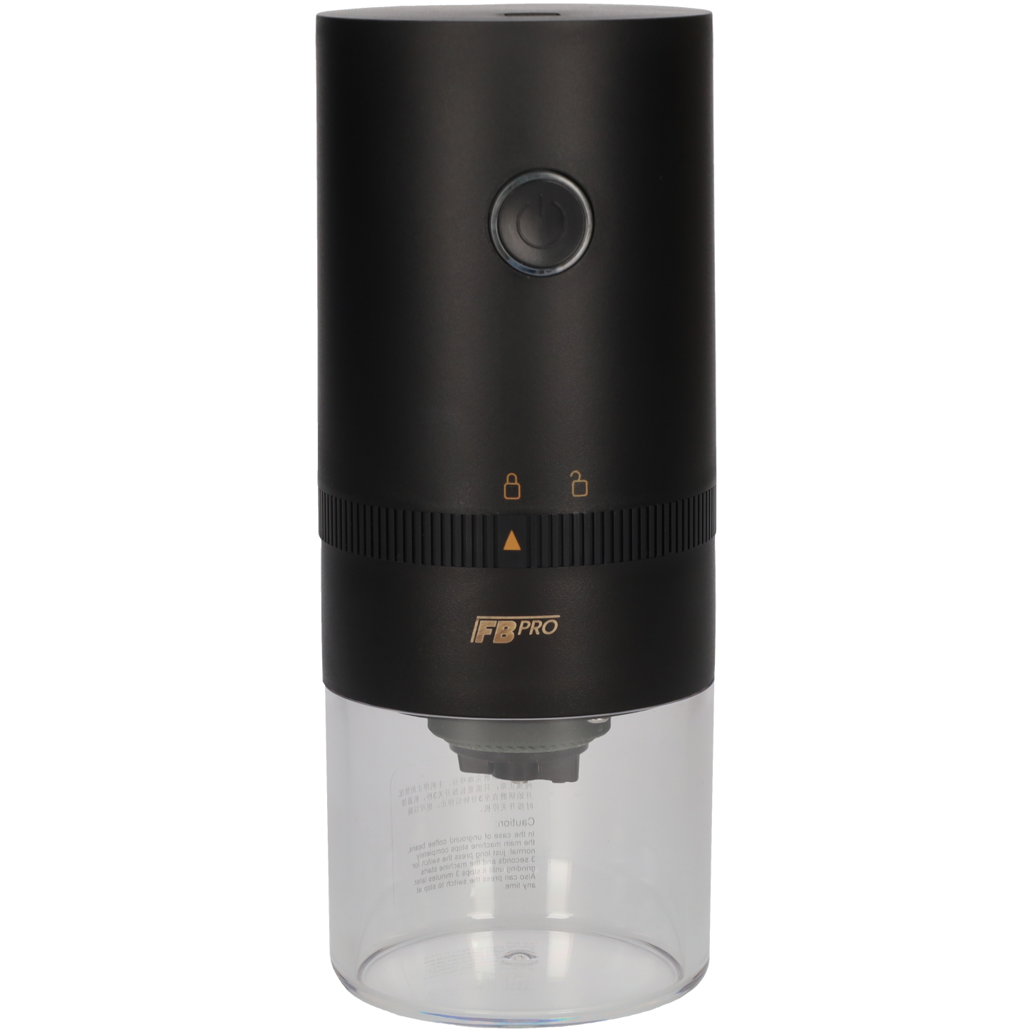 Zwarte elektrische koffiemolen - Kruidenmolen - Coffee grinder - 13 Watt - Zwart