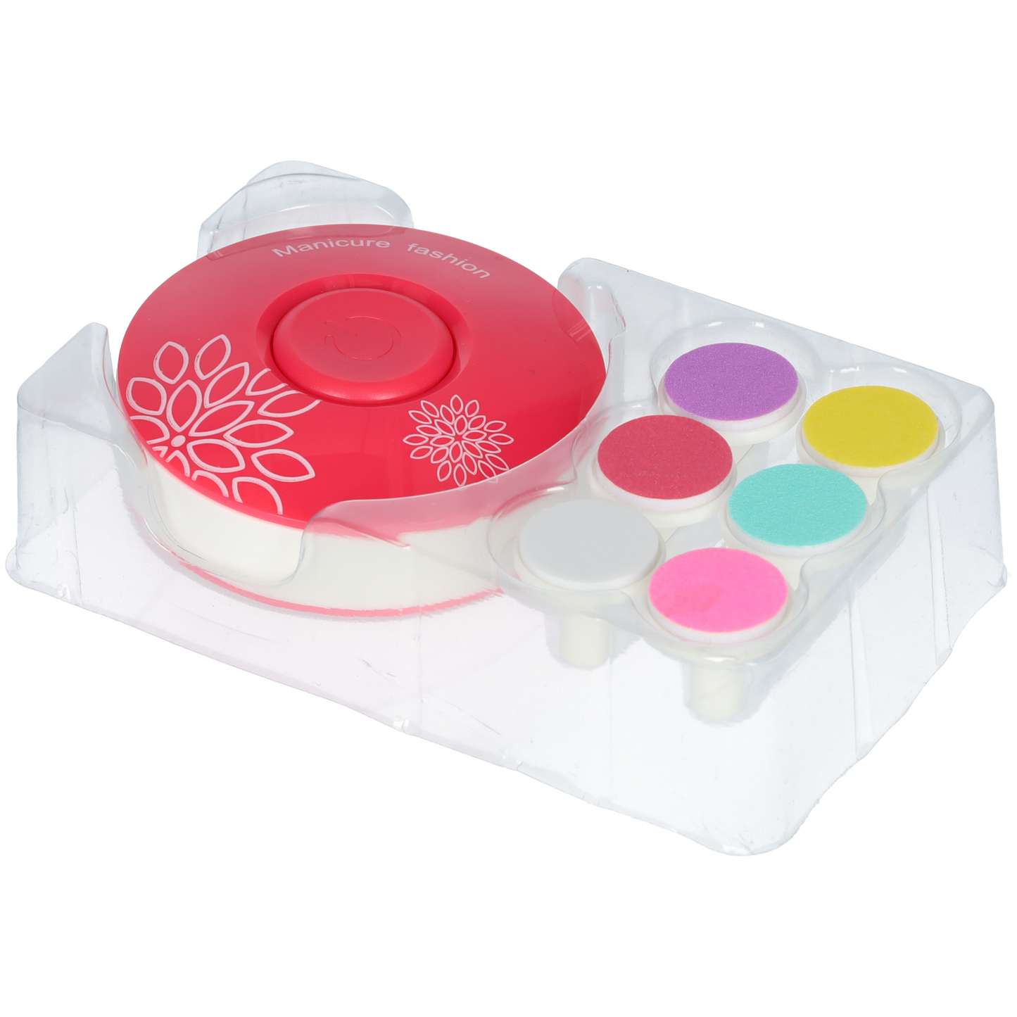 Nagelvijl electrisch - Electrische manicure set - Kind veilig - Inclusief AAA batterij - Verschillende vijlen - Roze