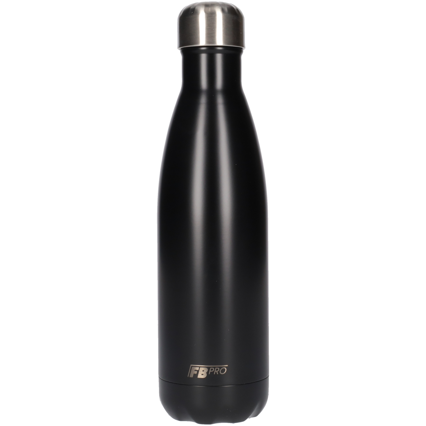 FBFS8, Thermosfles, Drinkfles, Waterfles - 500ml - Matte Black - Mat Zwart