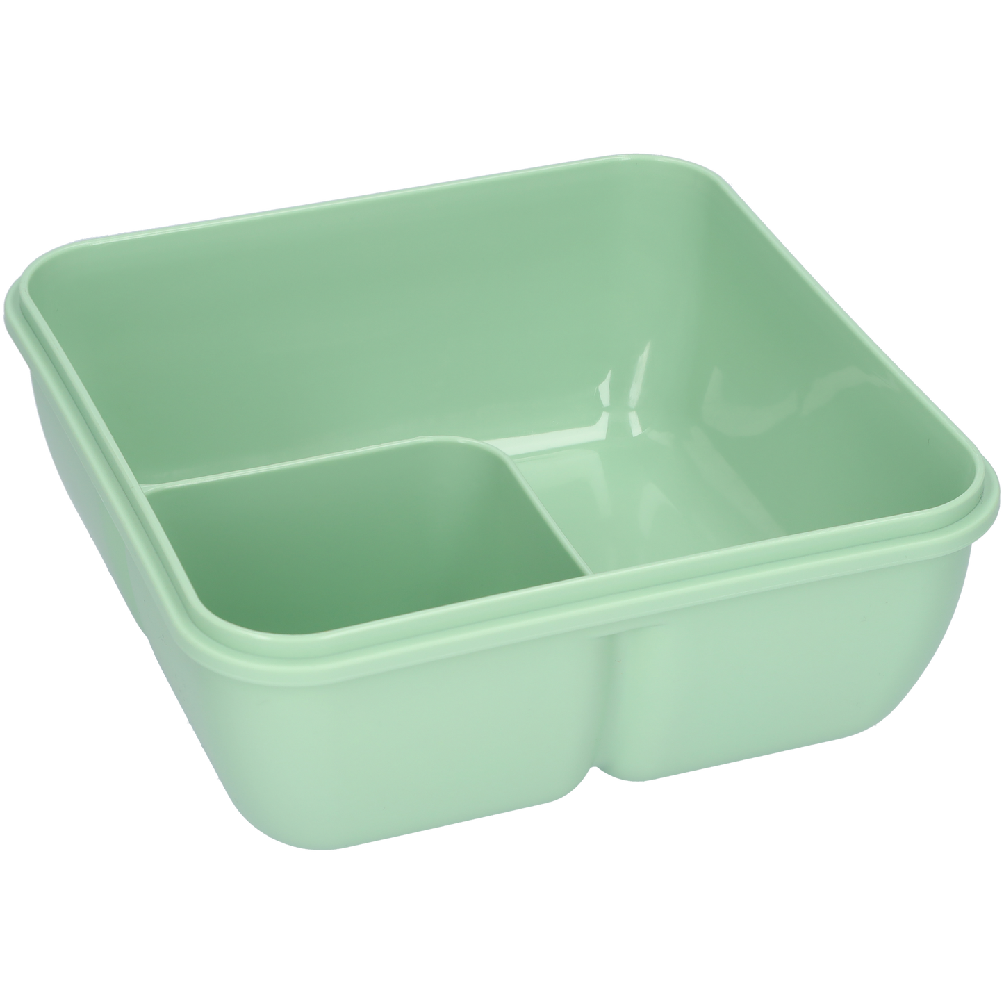 Vierkante lunchbox - 1100ml - Groen