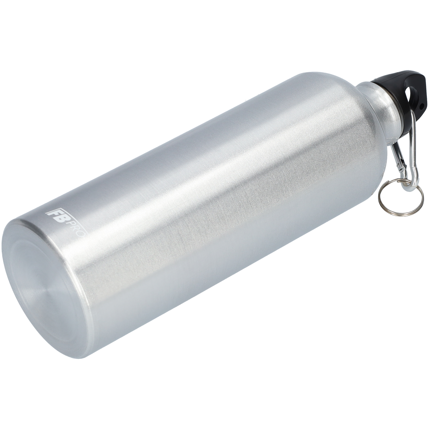 Aluminium drinkfles met o-dop - Waterfles - 750ml - Zilver