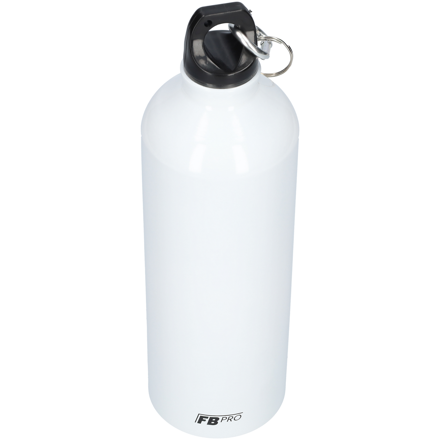 Aluminium drinkfles met o-dop - Waterfles - 750 ml - Wit