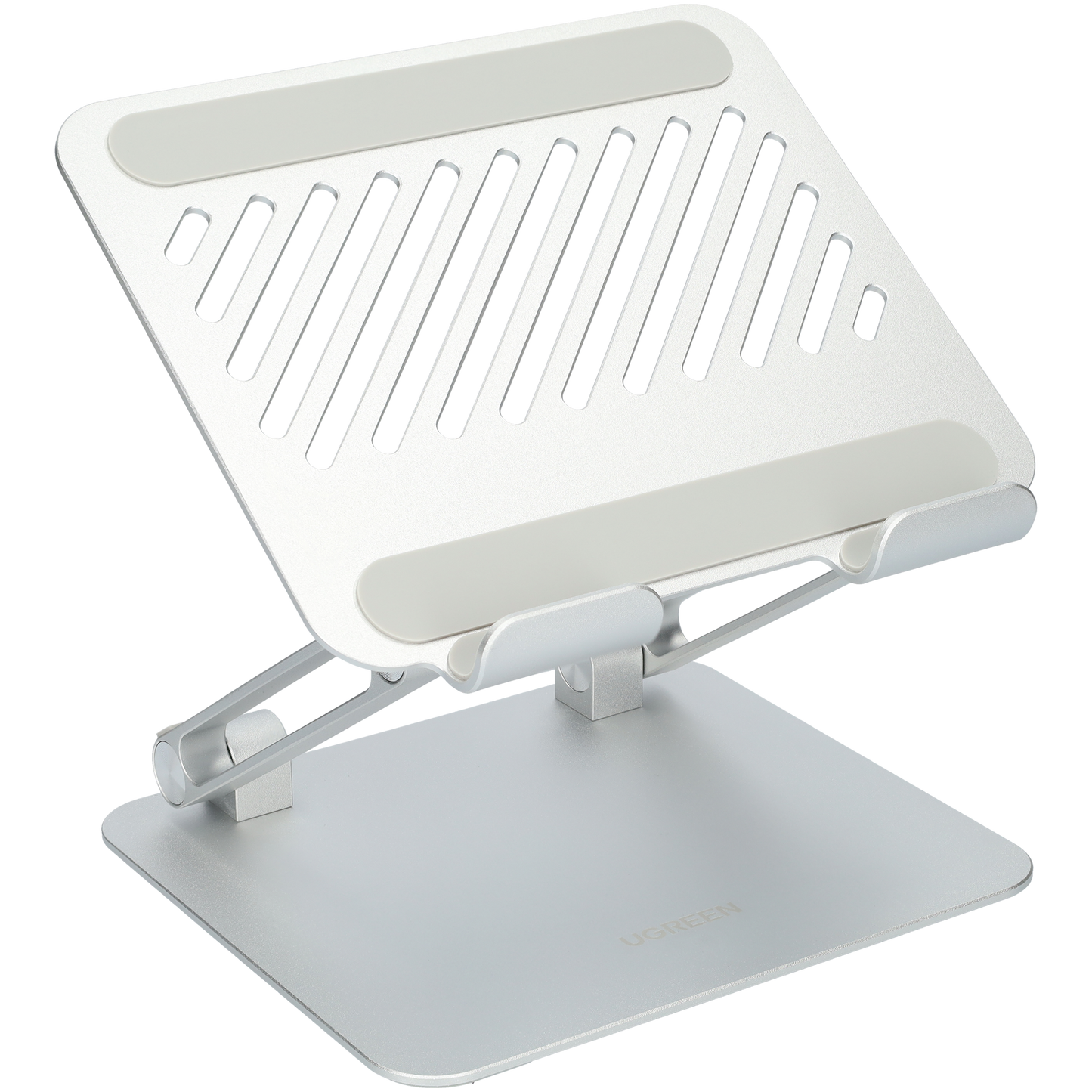 Laptop Standaard Verstelbaar - Aluminium iPad houder - Inklapbaar - voor Tablets of Laptops van 9.7 tot 15.6 inches