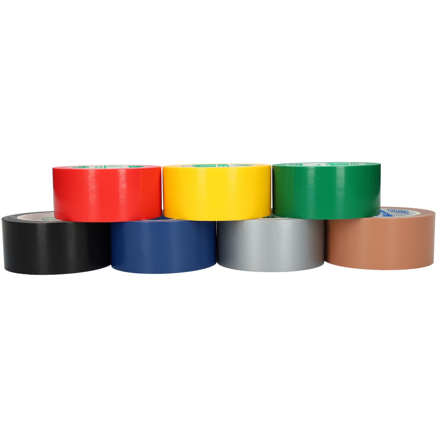 Gekleurde duct tape (7 stuks) - Sterke tape - Zeer sterk plakband - Ideaal voor het klussen - Compacte rollen - Reparatie tape - Vele kleuren