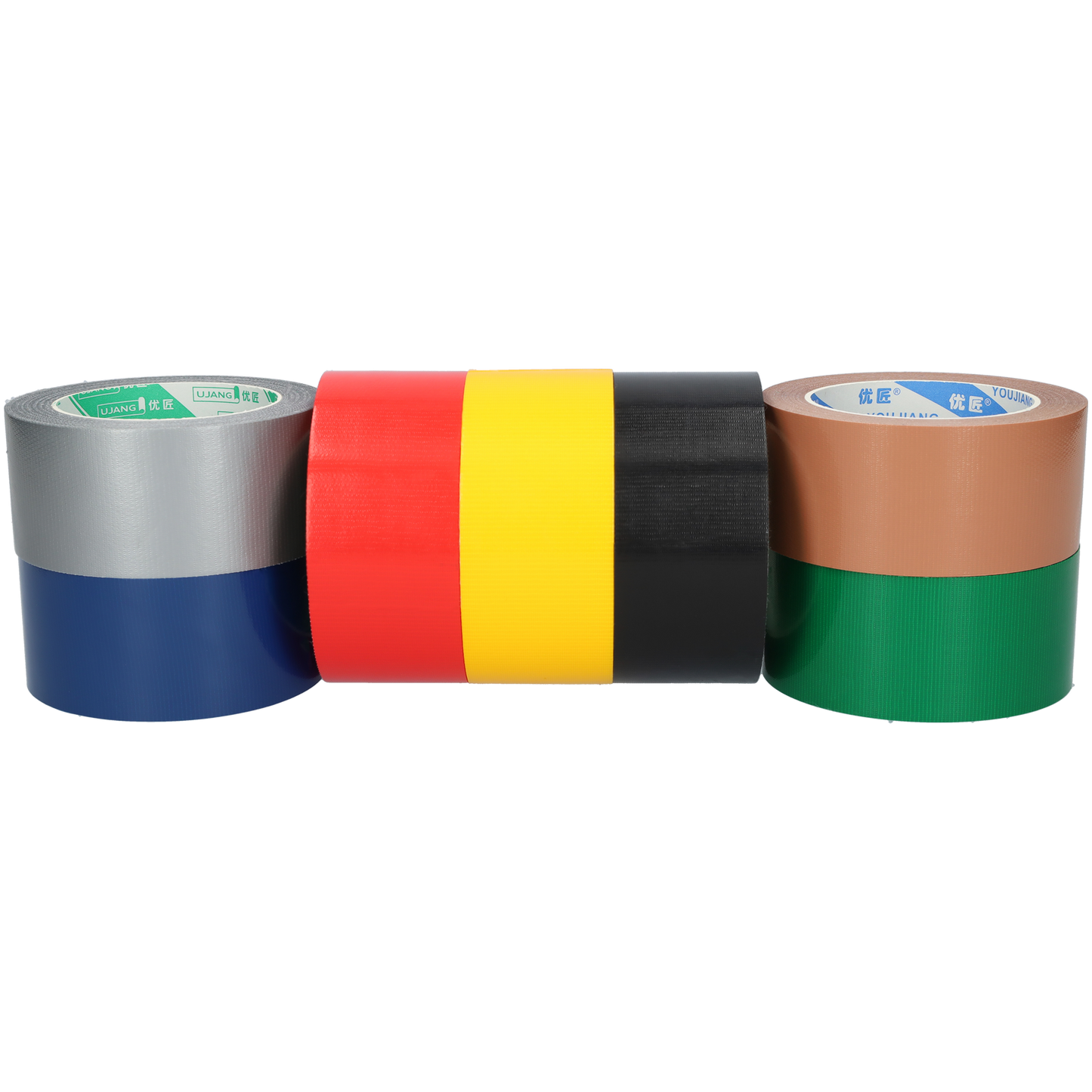 Gekleurde duct tape (7 stuks) - Sterke tape - Zeer sterk plakband - Ideaal voor het klussen - Compacte rollen - Reparatie tape - Vele kleuren