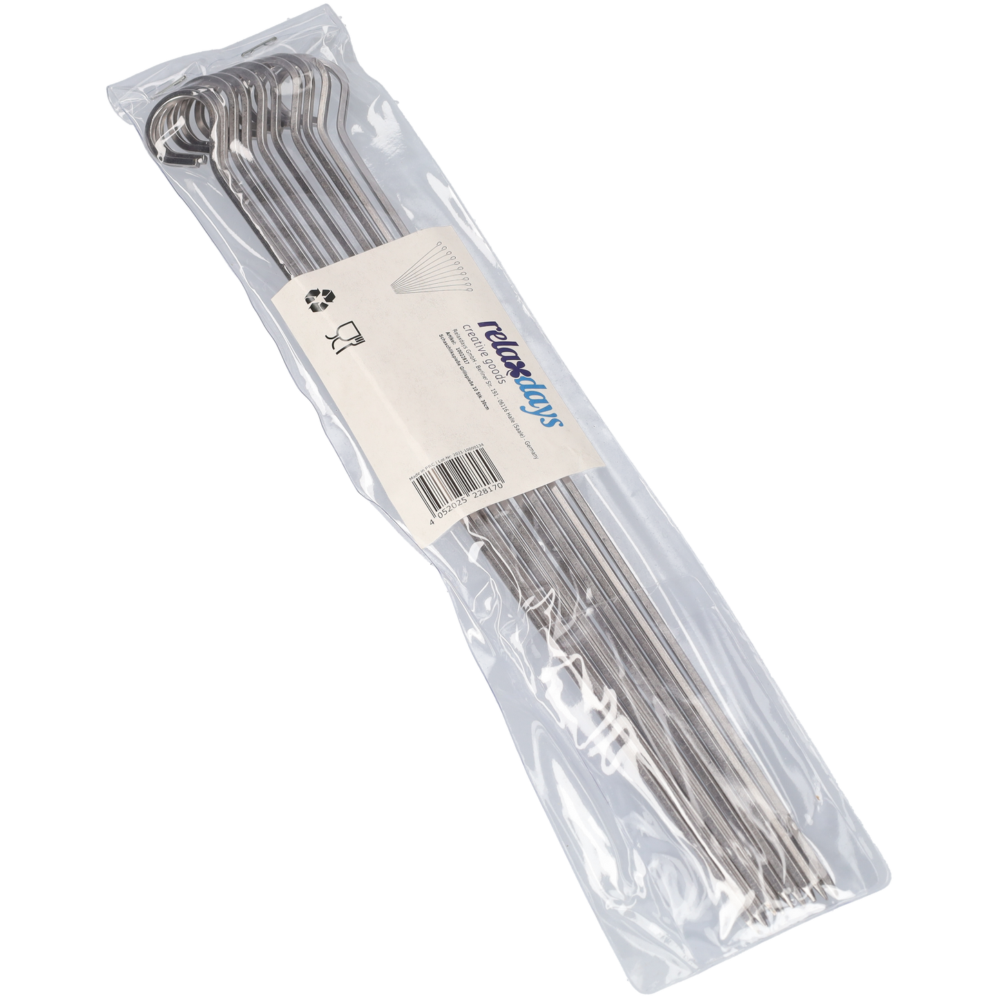 BBQ spiezen - BBQ accessoires - Barbecue spiezen - Kebab spiezen x10