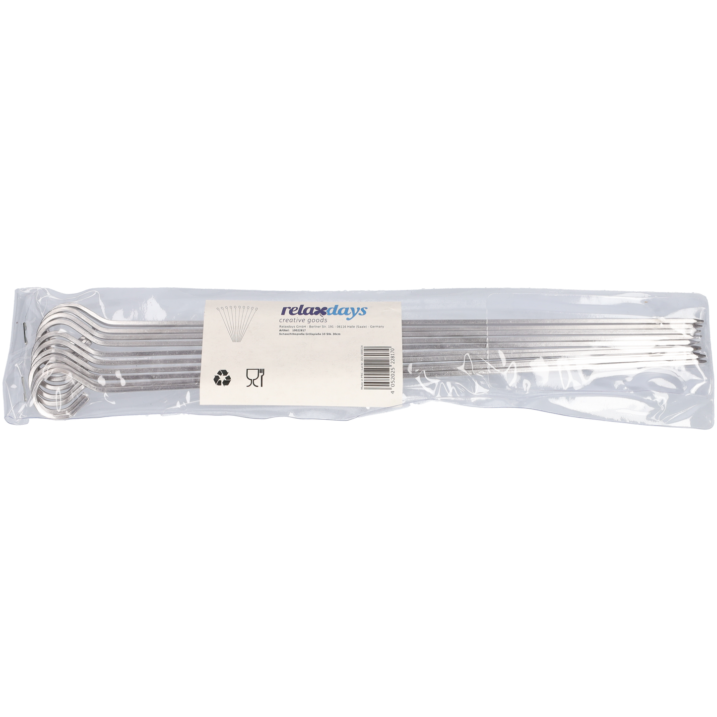 BBQ spiezen - BBQ accessoires - Barbecue spiezen - Kebab spiezen x10