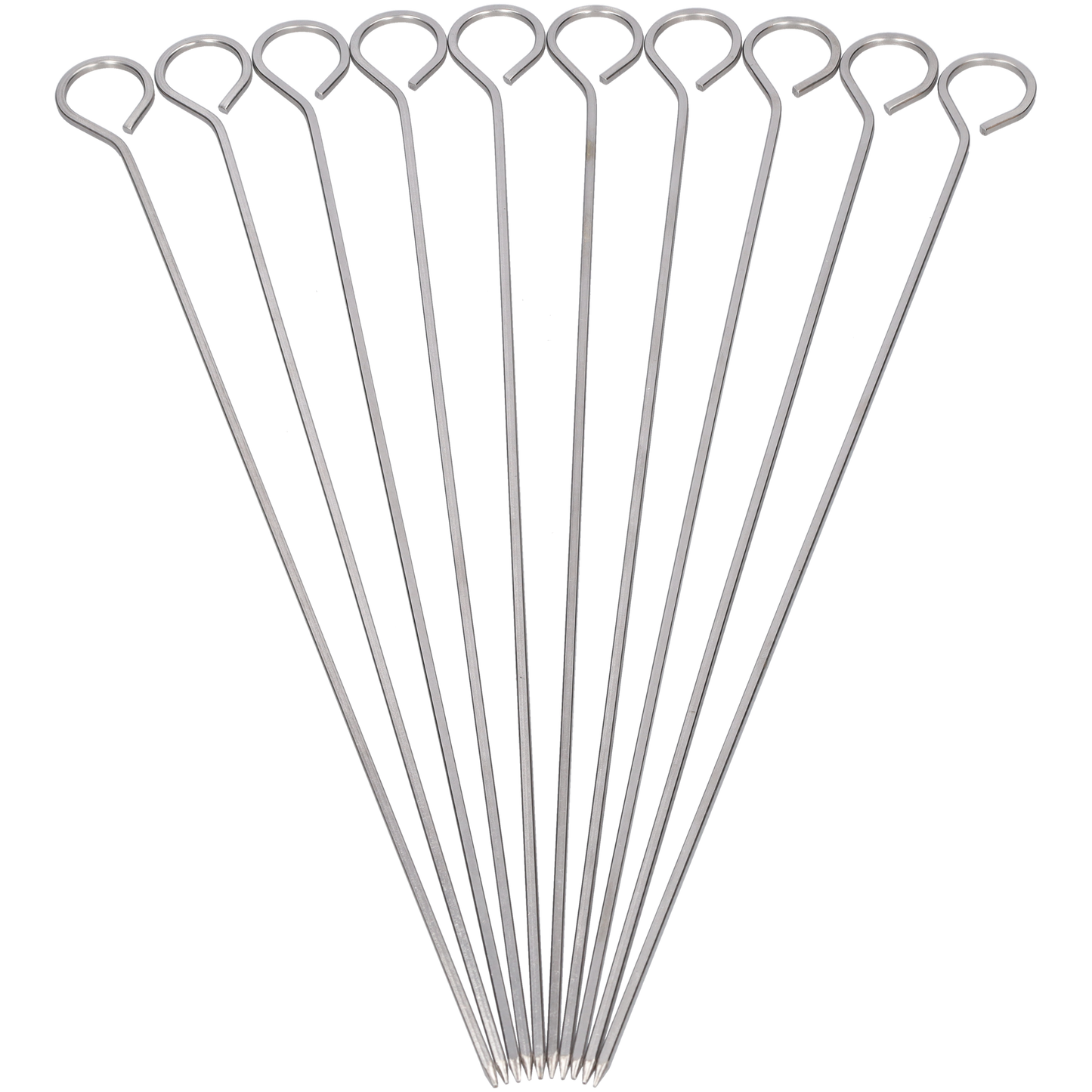 BBQ spiezen - BBQ accessoires - Barbecue spiezen - Kebab spiezen x10