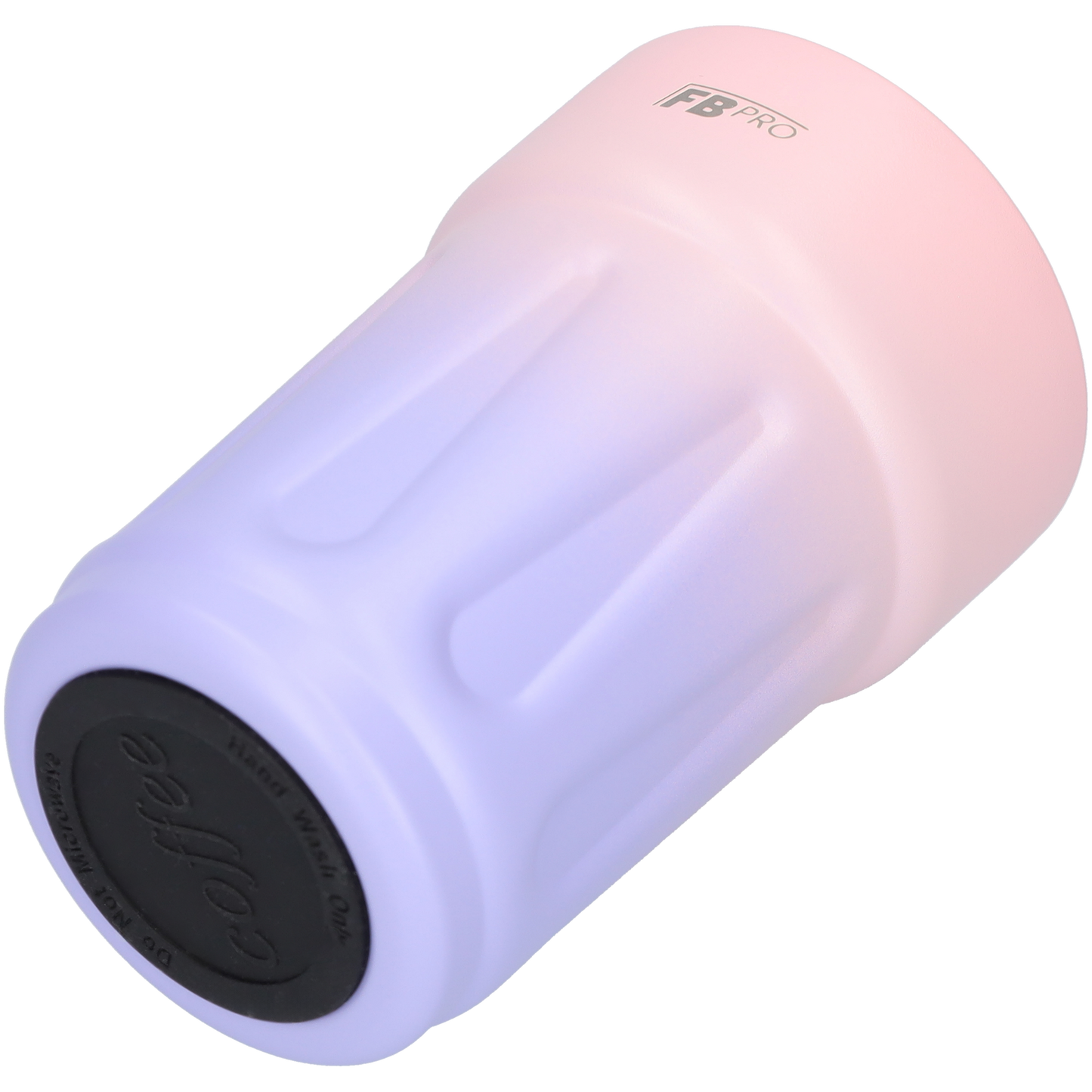 RVS Thermosfles - Dubbelwandig - Heeft LED gradenmeter - Paars / Roze