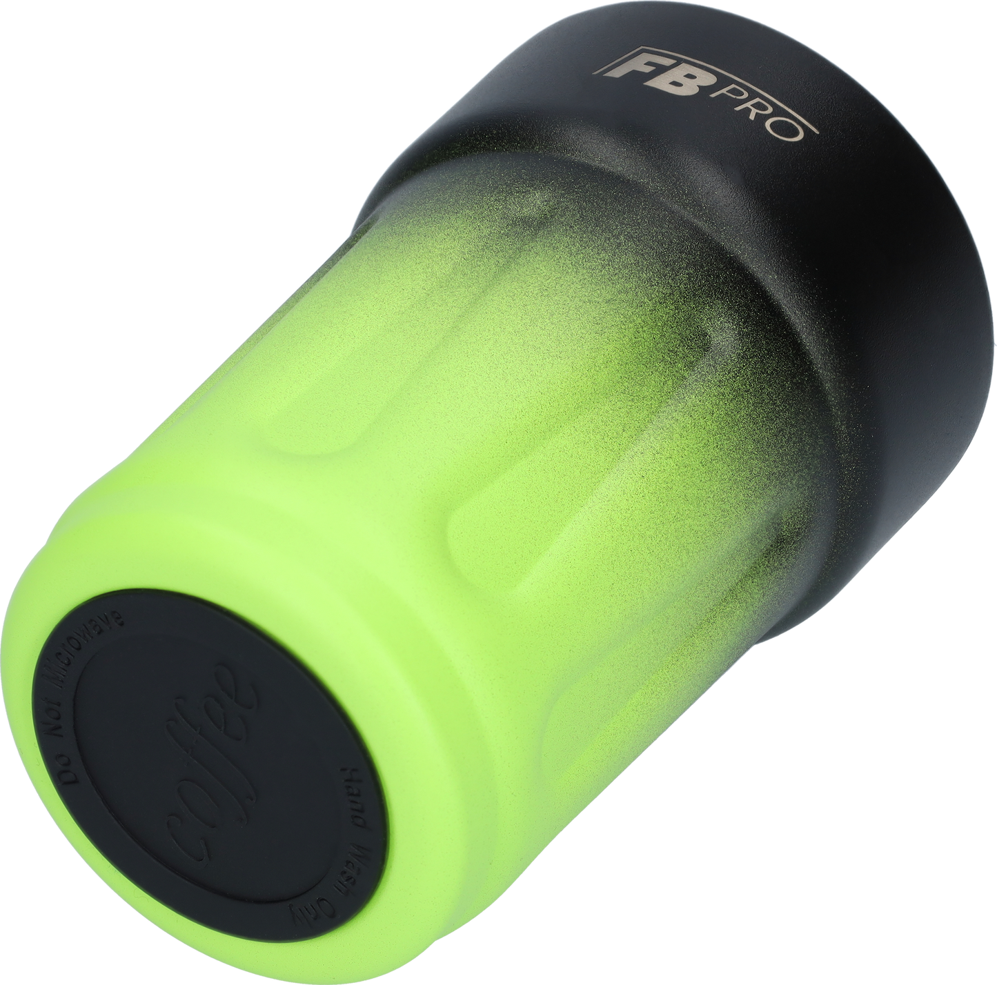 RVS Thermosfles - Dubbelwandig - Heeft LED gradenmeter- Groen / Zwart