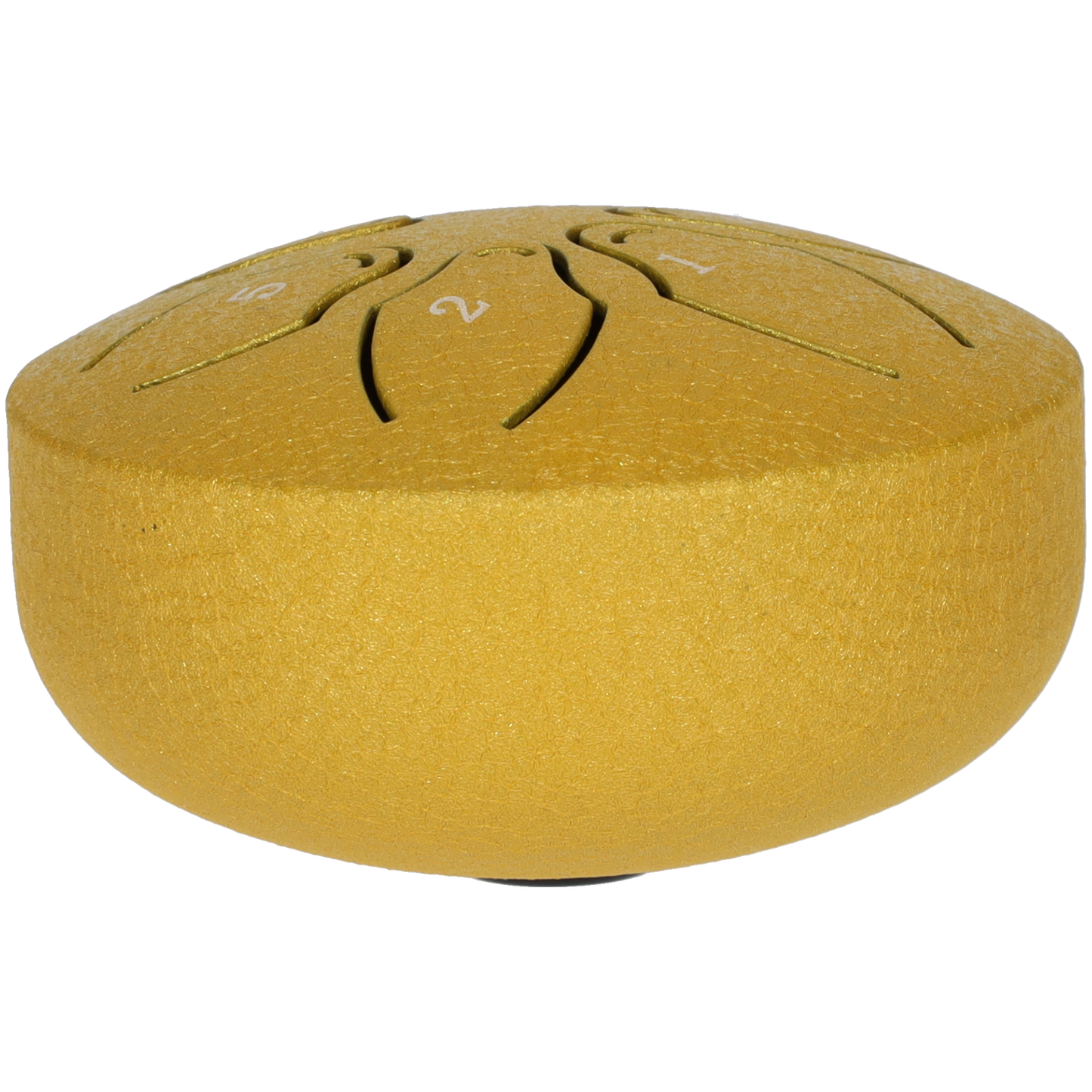 Handpan, Klankschaal - Handpan Drum, Regen Drum - Met Drumstick - Geel - 3 Inch