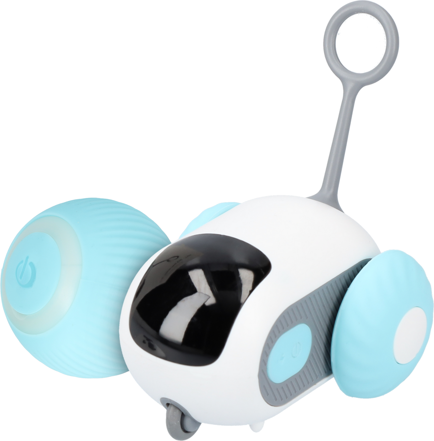 Kattenspeelgoed - 2-in-1 speelgoed set - Met bal voor katten - Hét RC Kattenspeeltje elektrisch - Automatisch Rijdend Auto Speelgoed