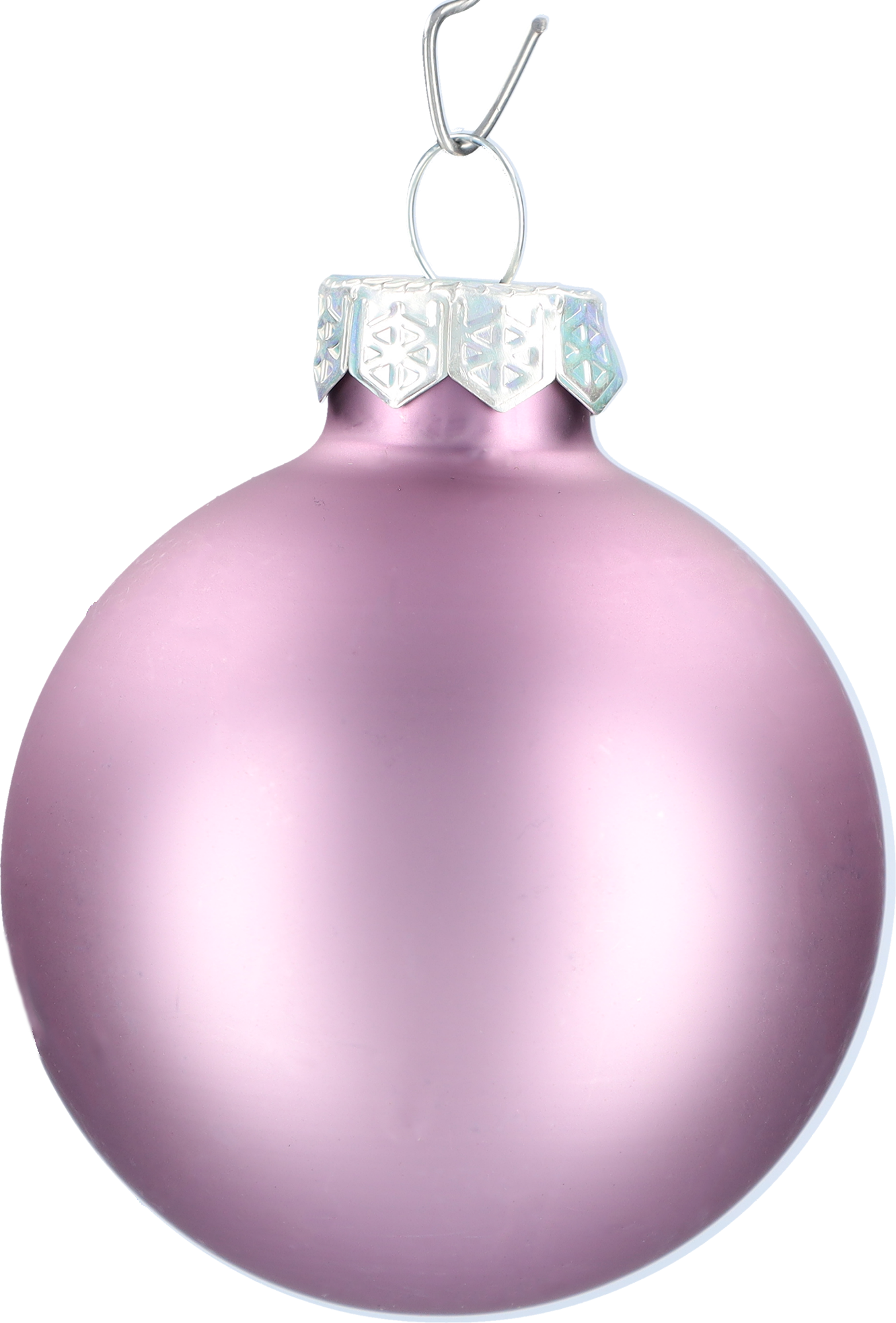 Glazen kerstballen - Set van 36 stuks/60mm - Glas - Lilac Sage - Paars